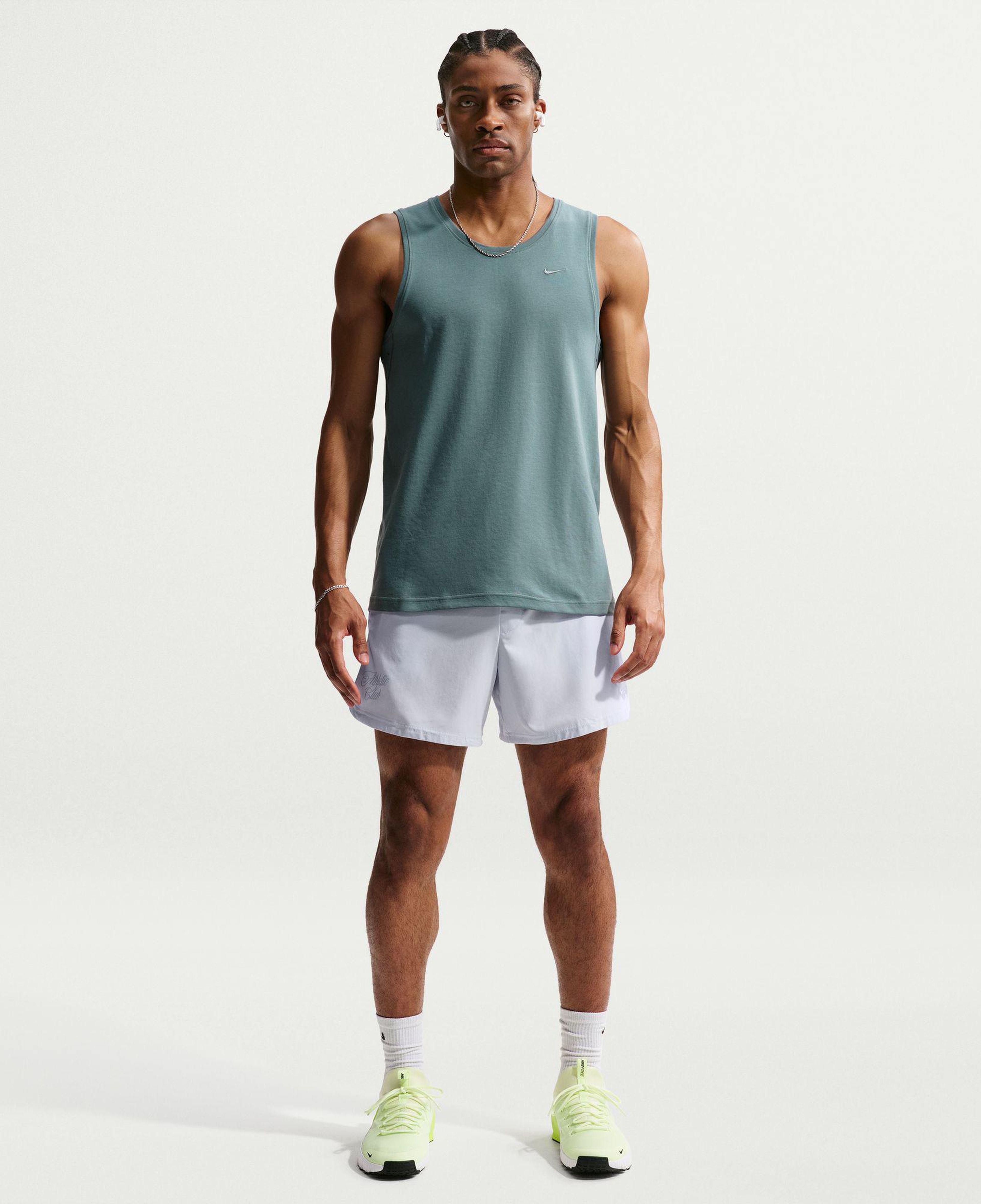 Nike Dri-Fit Primary Erkek Yeşil Kolsuz T-Shirt