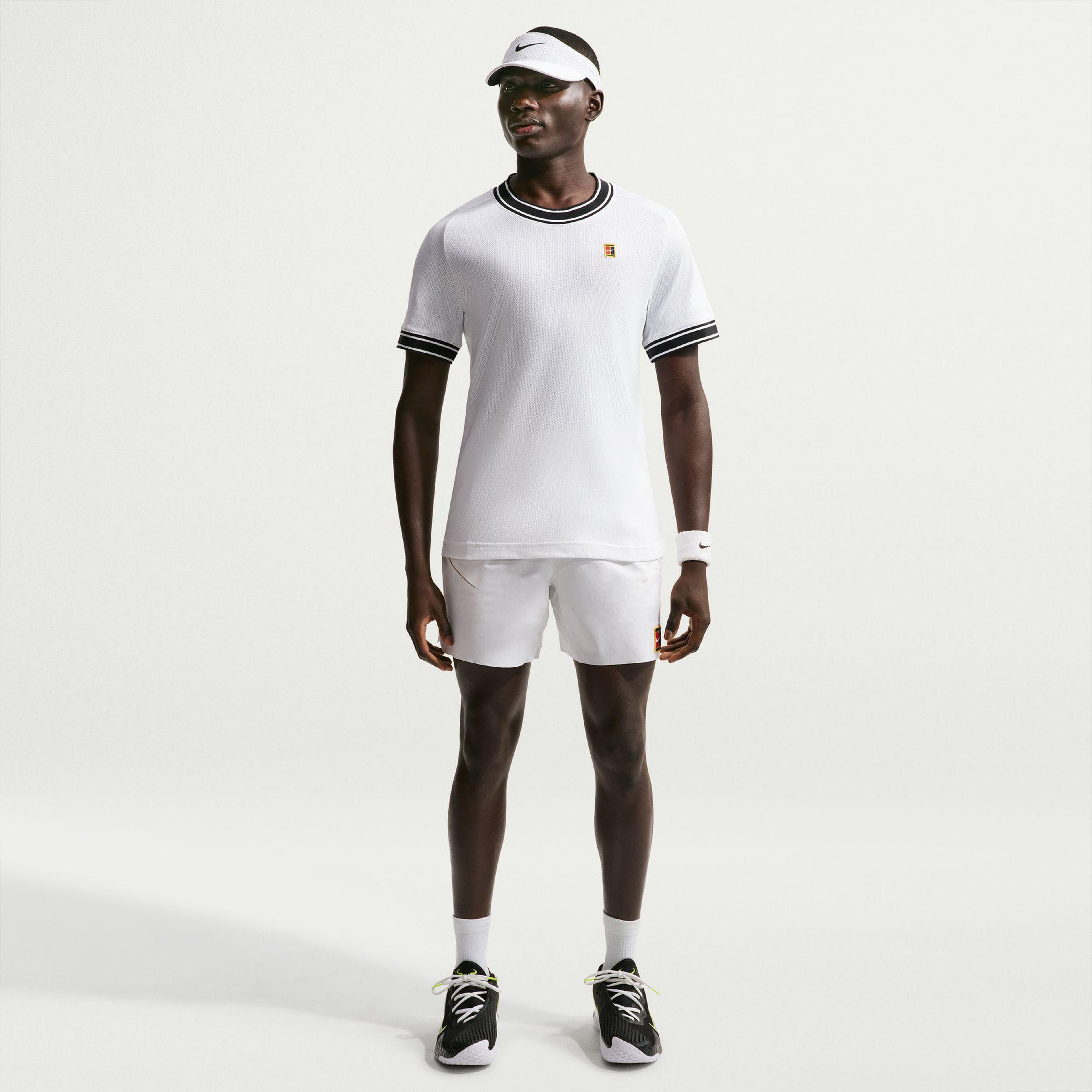 Nike Court Heritage Erkek Beyaz T-Shirt