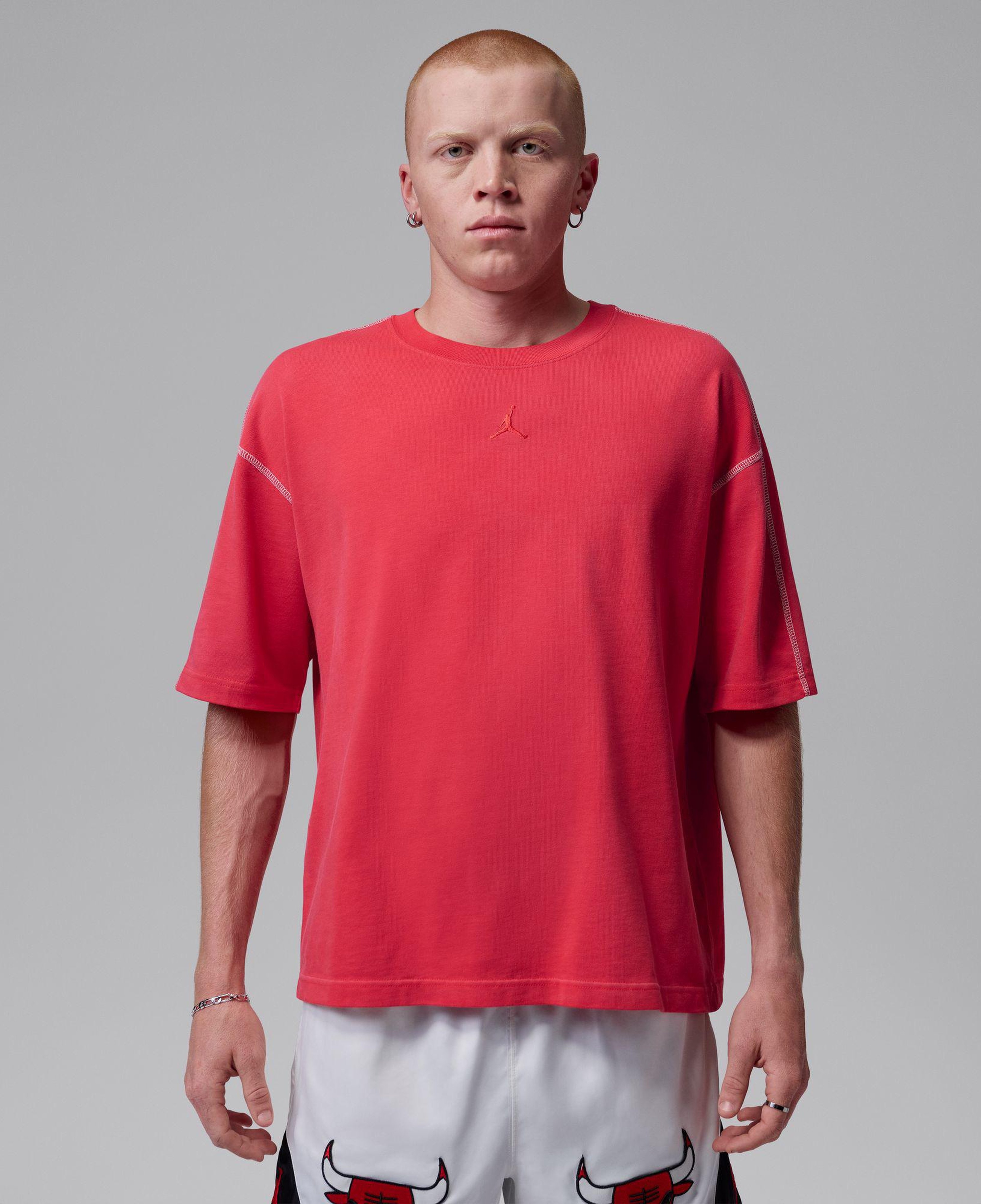 Jordan Flight Heavyweight Erkek Kırmızı T-Shirt