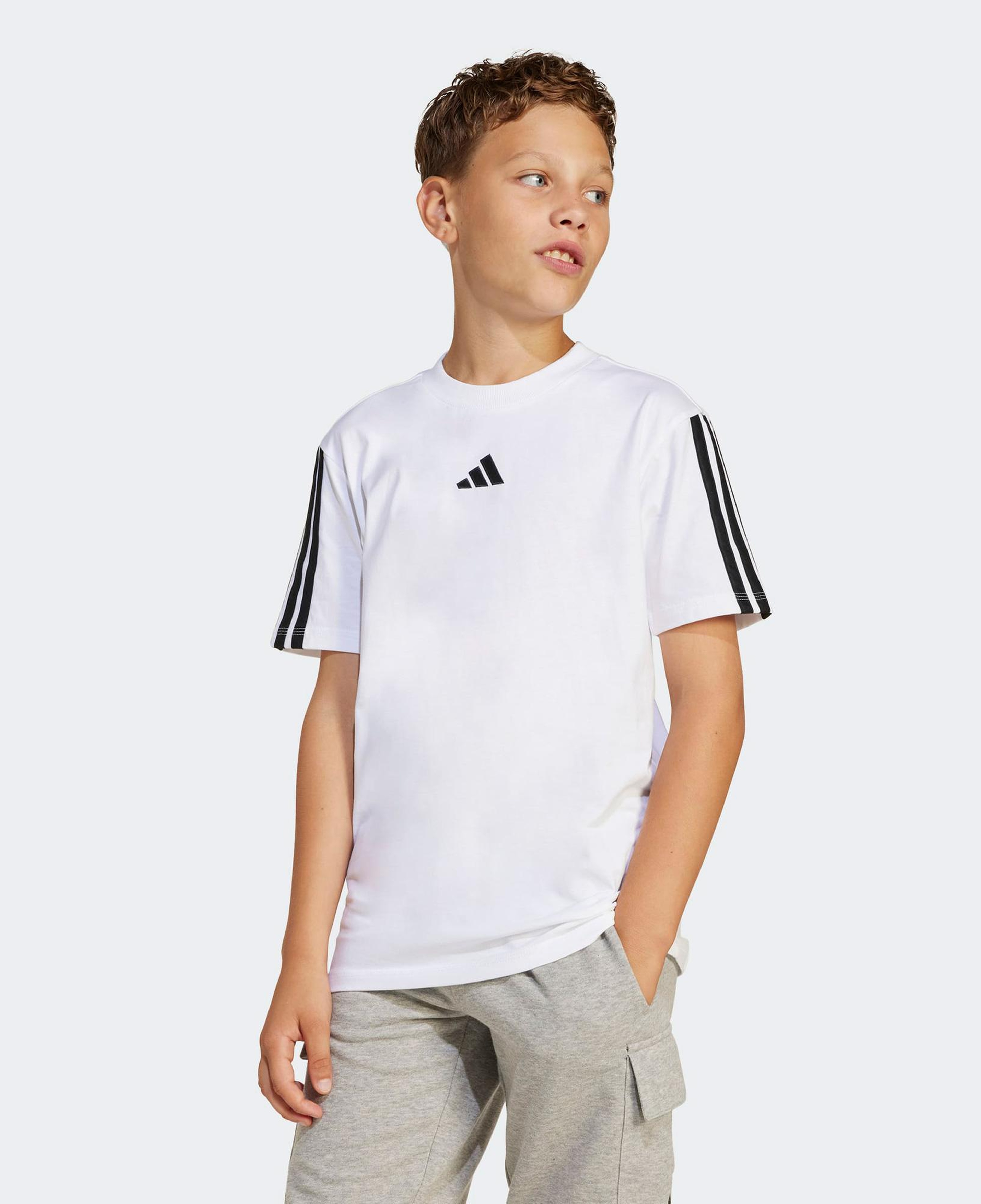 adidas Essentials Çocuk Beyaz T-Shirt