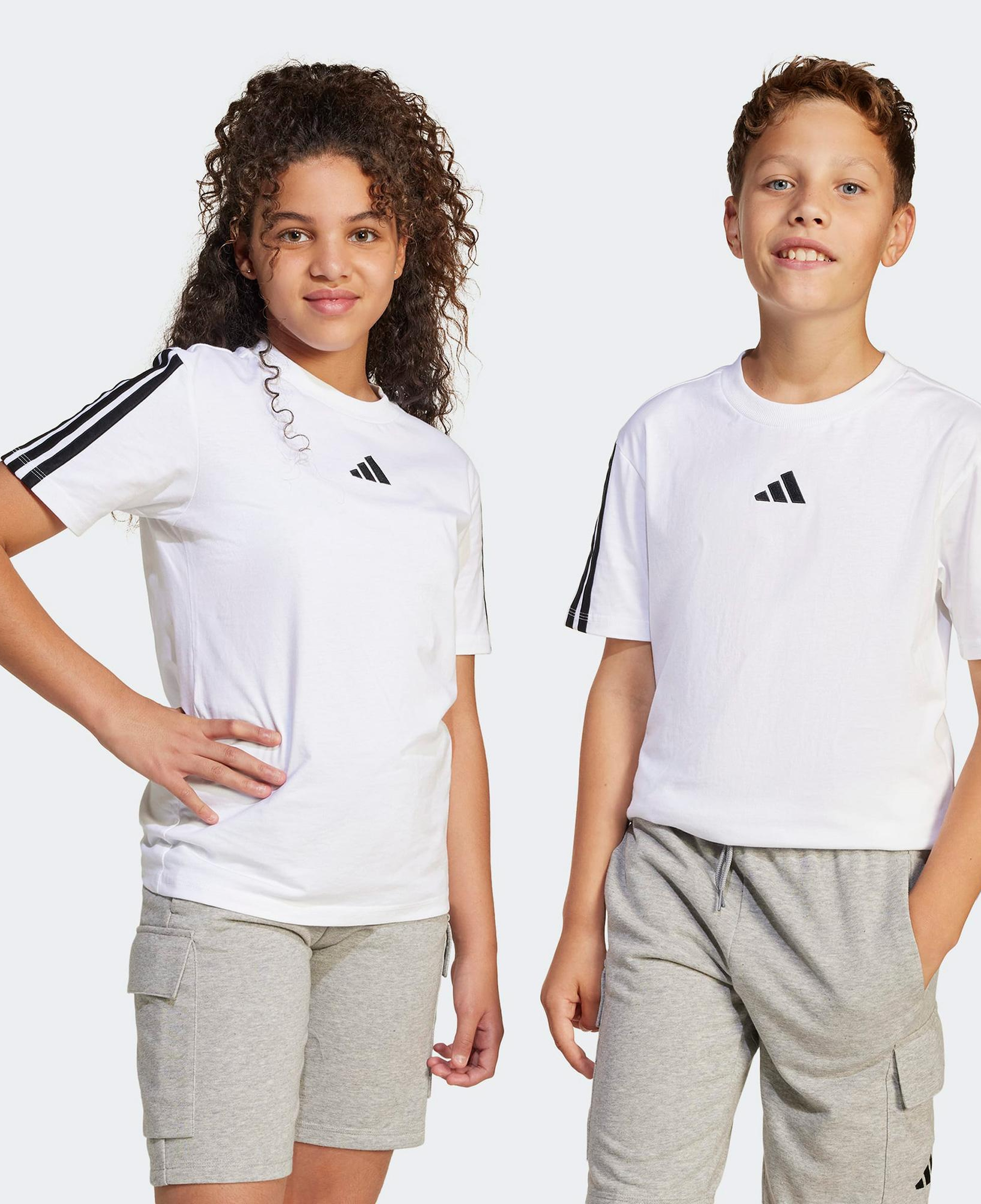 adidas Essentials Çocuk Beyaz T-Shirt