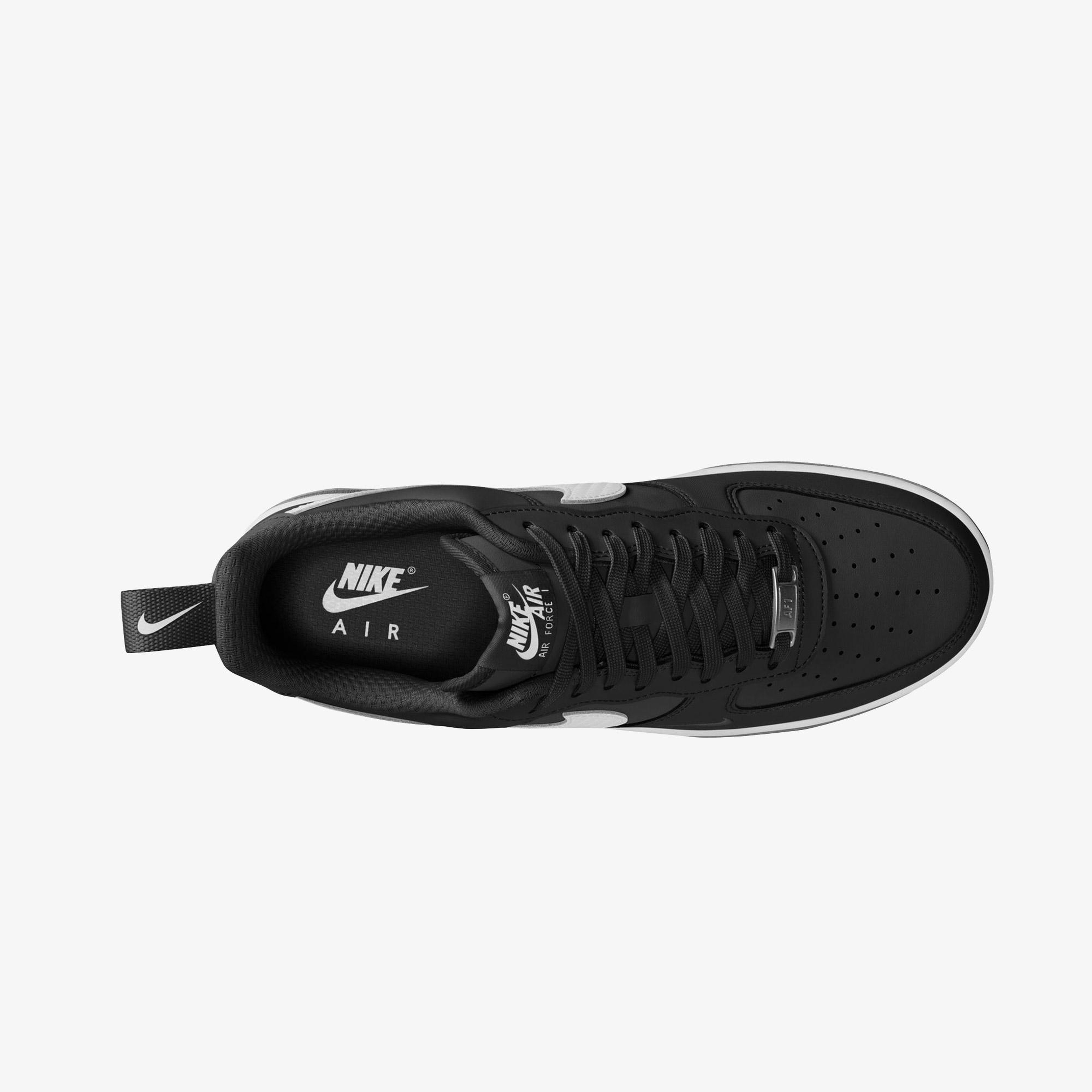 Nike Air Force 1 '07 Tech Essentials Erkek Siyah Spor Ayakkabı