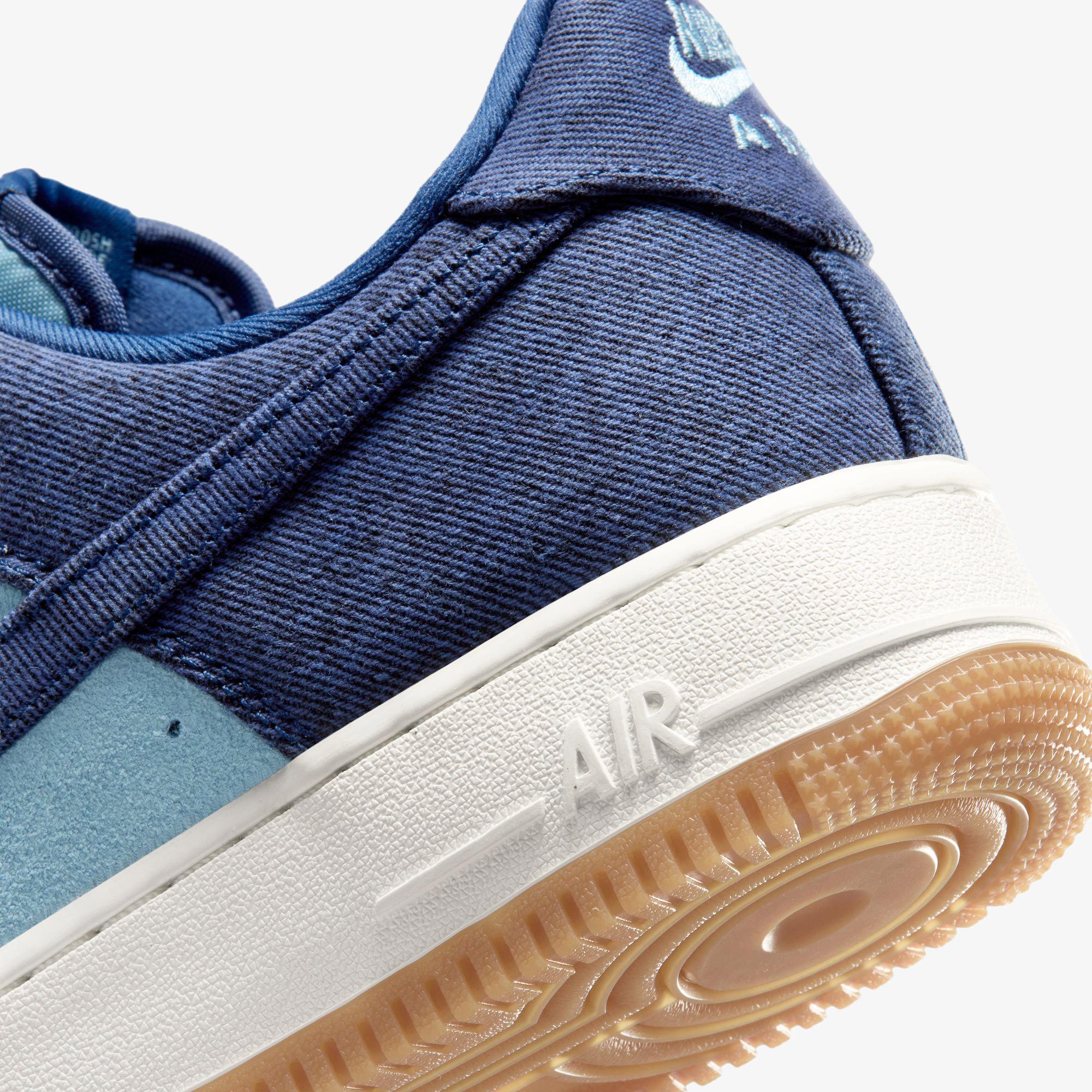 Nike Air Force 1 '07 LV8 Erkek Lacivert Spor Ayakkabı