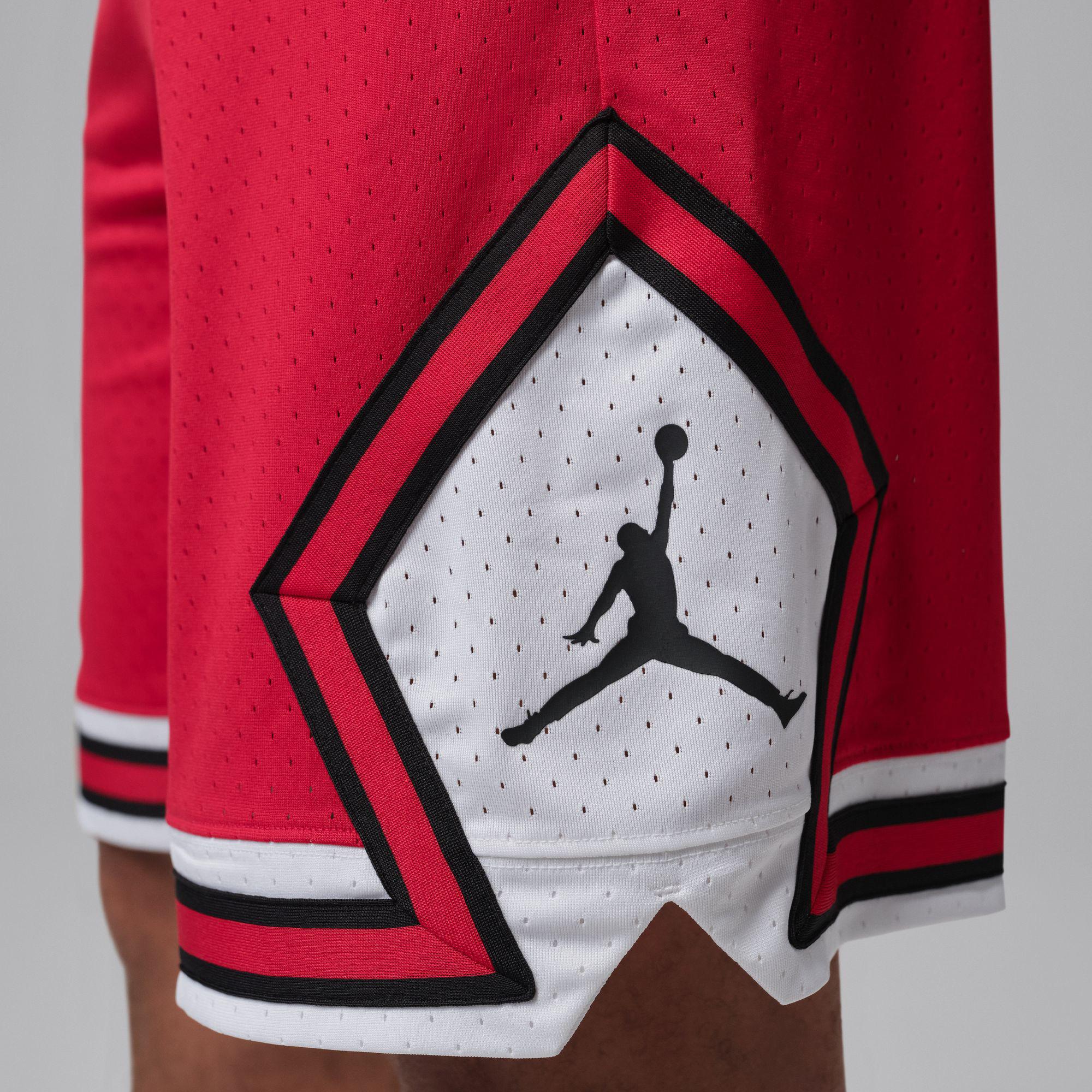 Jordan Dri-Fit Sport 23 cm Diamond Erkek Kırmızı Şort