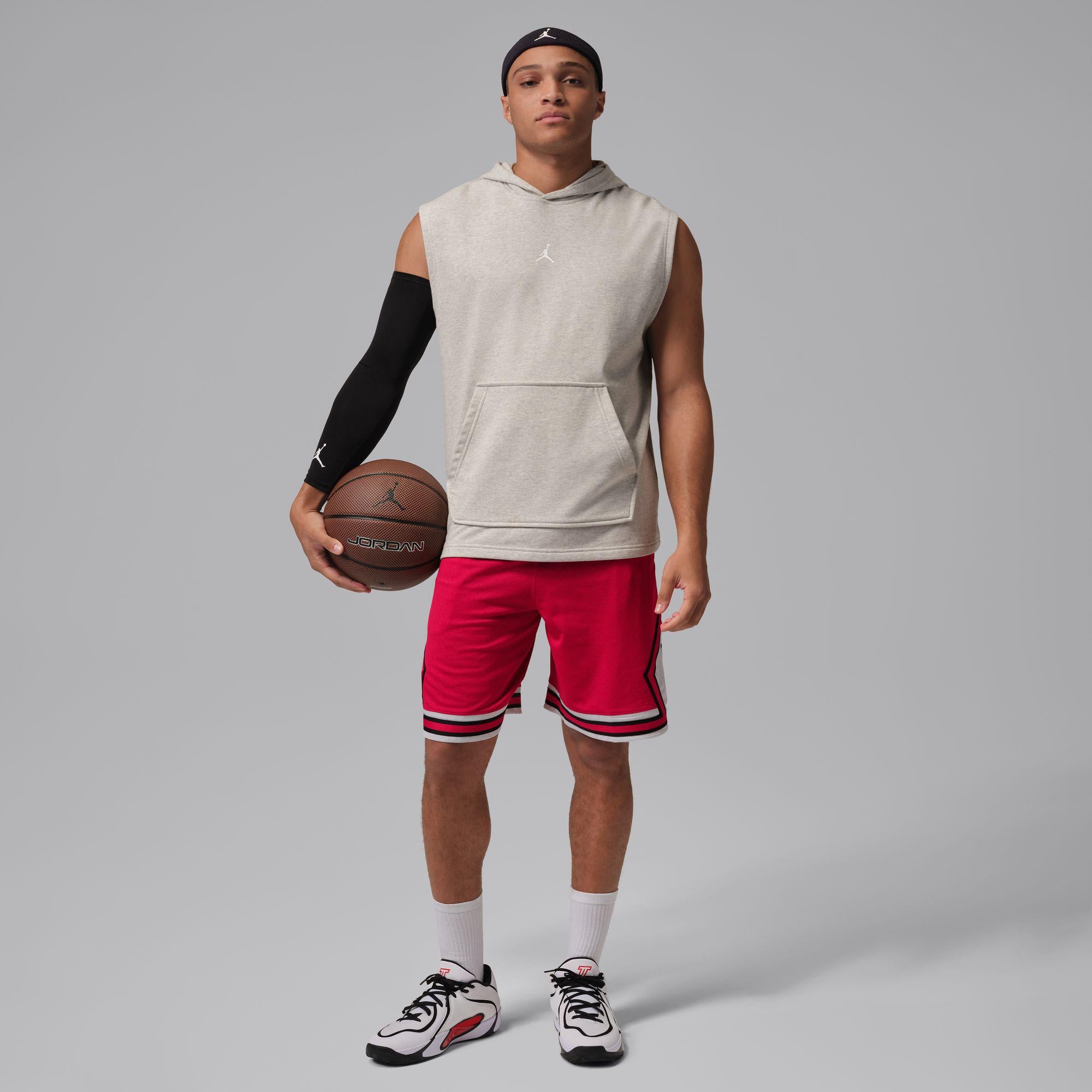 Jordan Dri-Fit Sport 23 cm Diamond Erkek Kırmızı Şort
