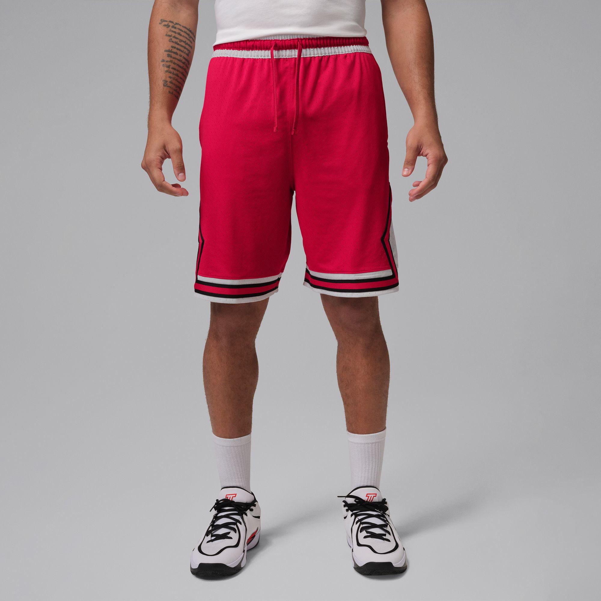 Jordan Dri-Fit Sport 23 cm Diamond Erkek Kırmızı Şort