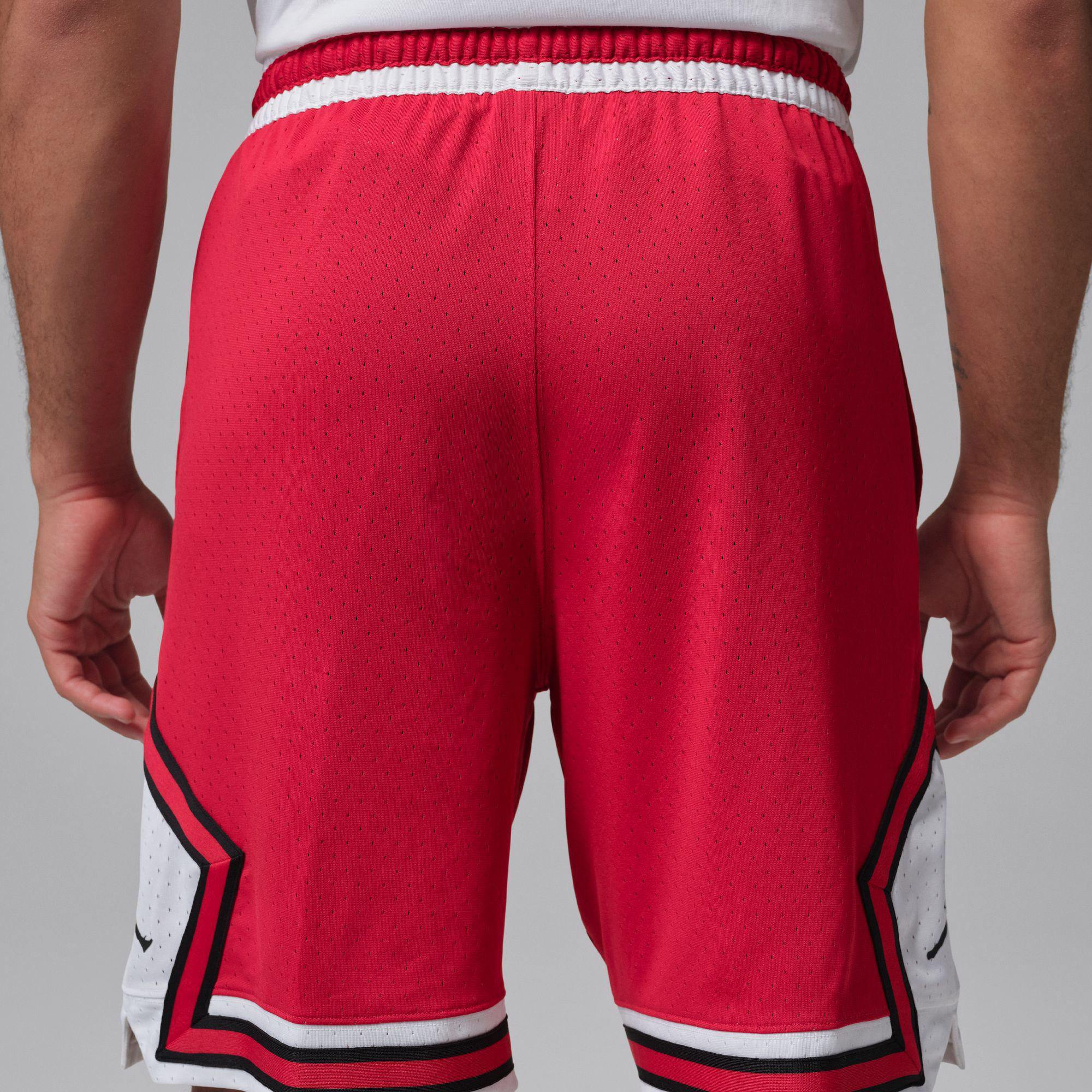Jordan Dri-Fit Sport 23 cm Diamond Erkek Kırmızı Şort