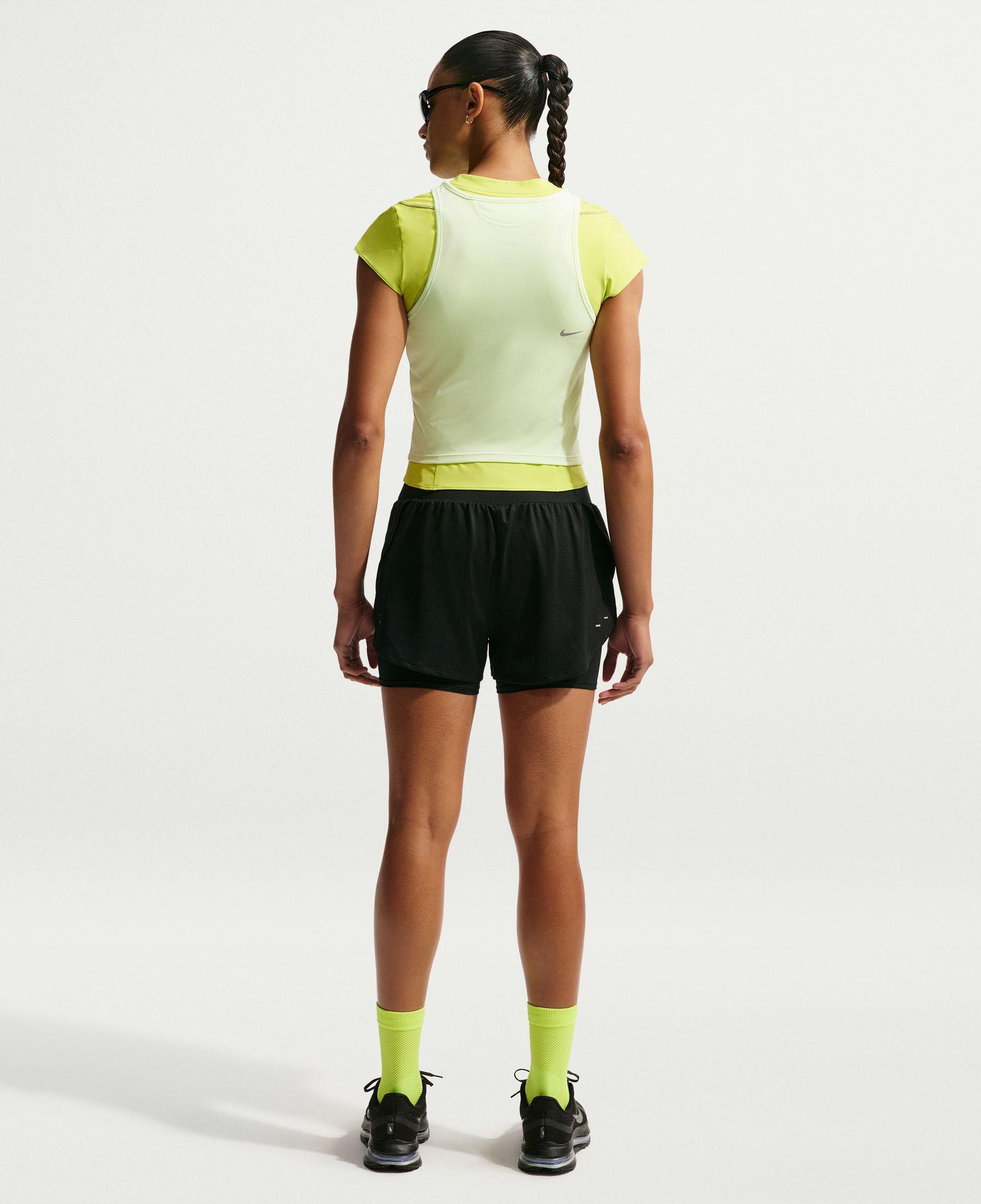 Nike Flow Mesh Dri-Fit 2'si 1 Arada Kadın Siyah Şort
