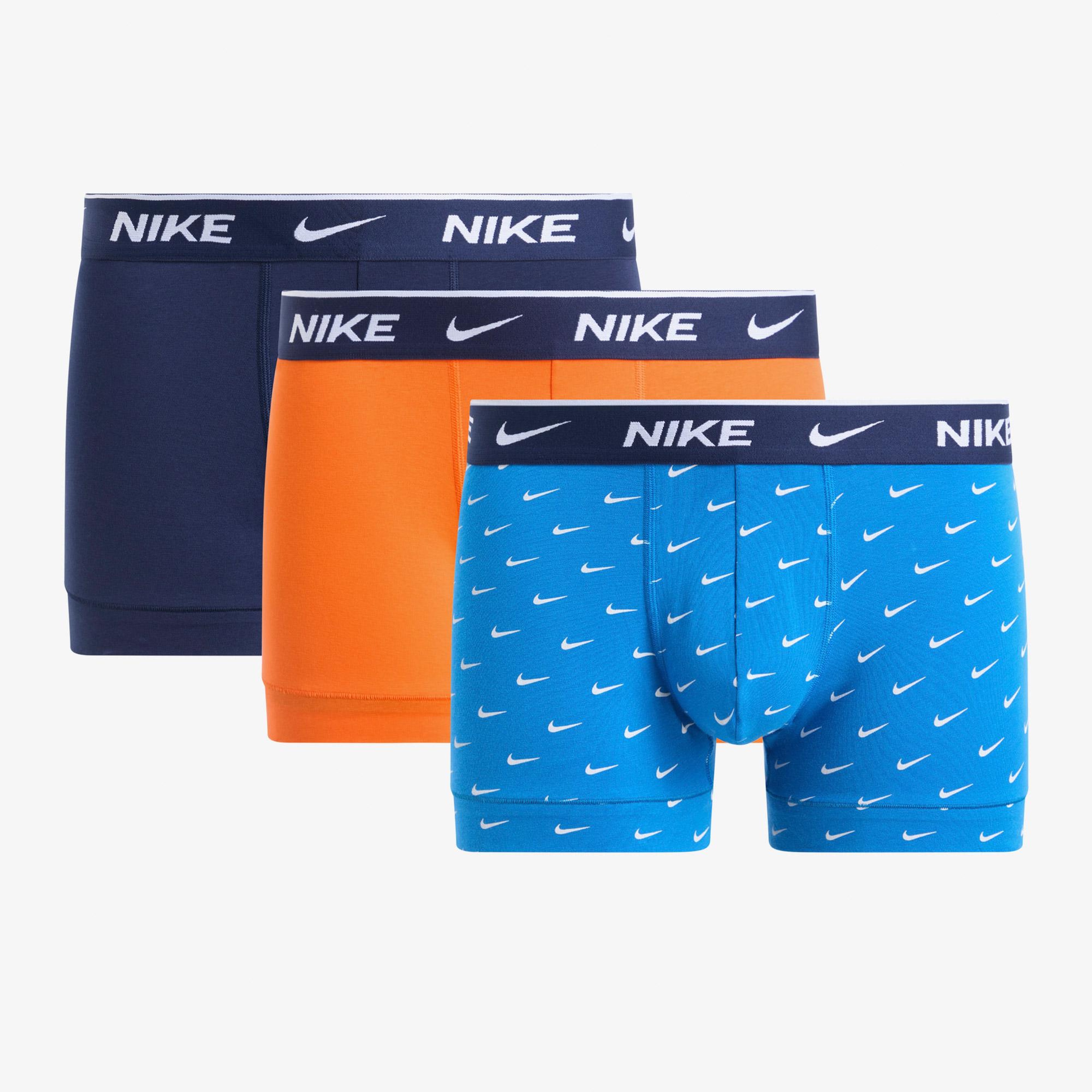 Nike Trunk 3'lü Erkek Renkli Boxer