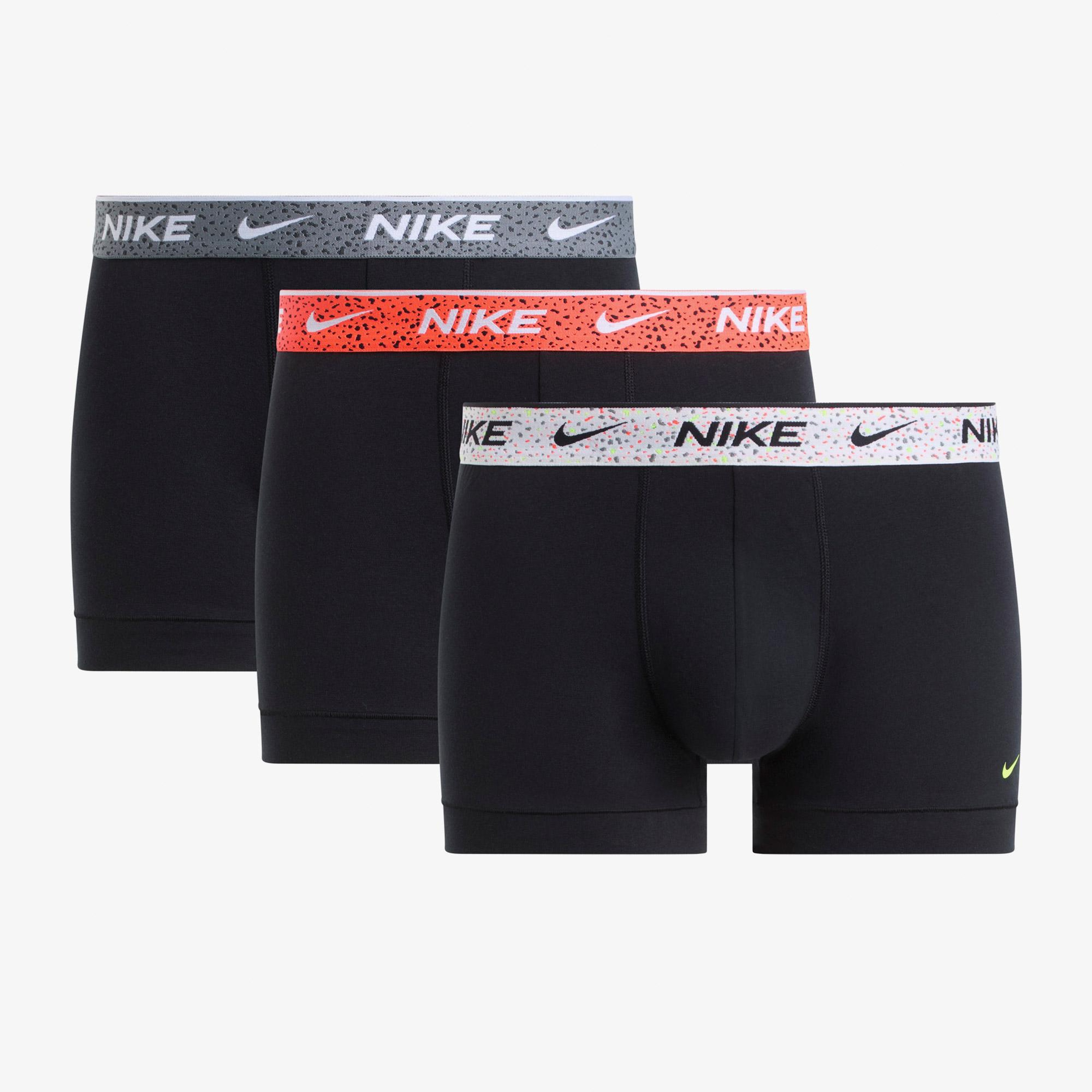 Nike Trunk 3'lü Erkek Siyah Boxer