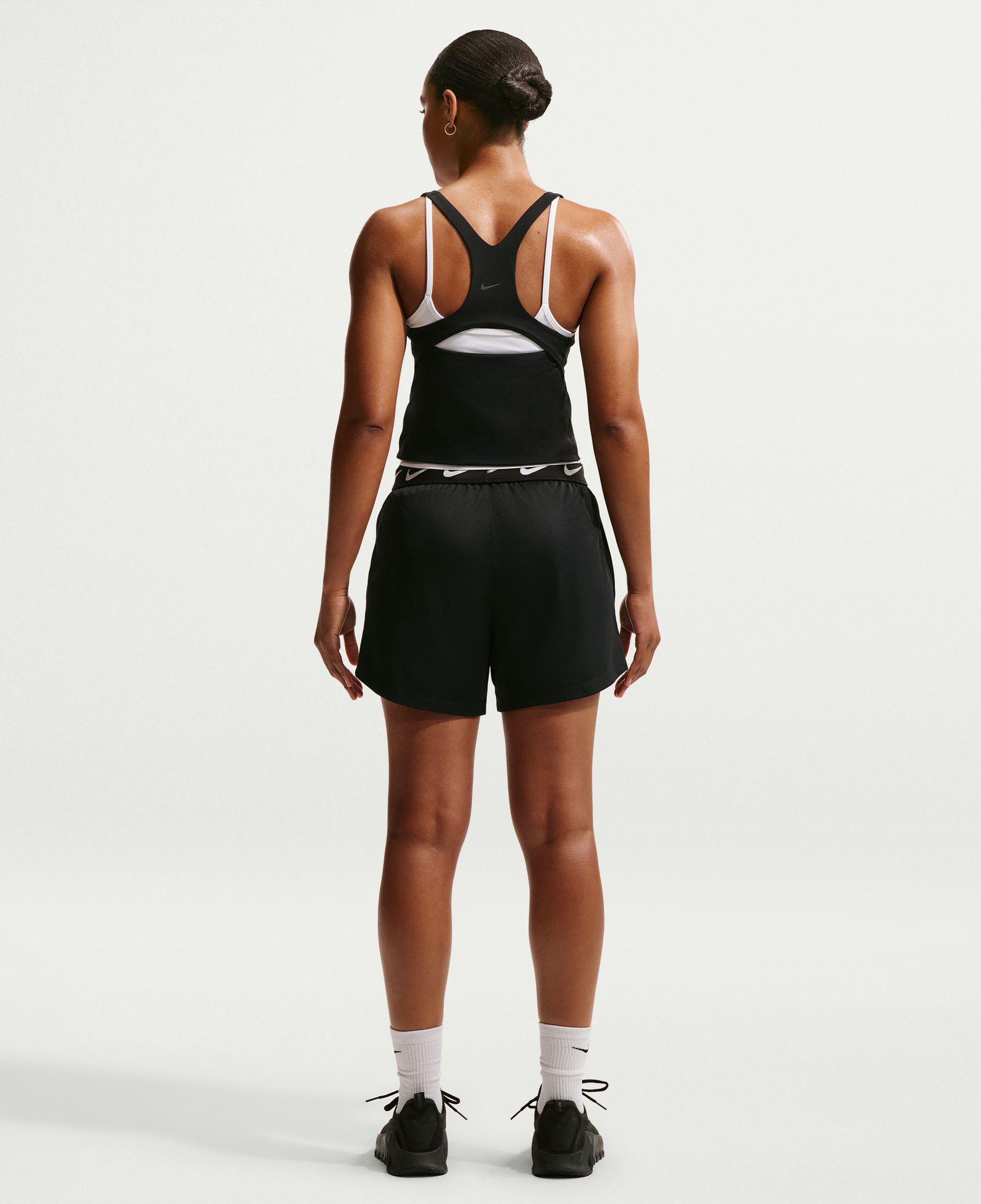 Nike One Attack Dri-Fit Mid Rise 10 cm Kadın Siyah Şort