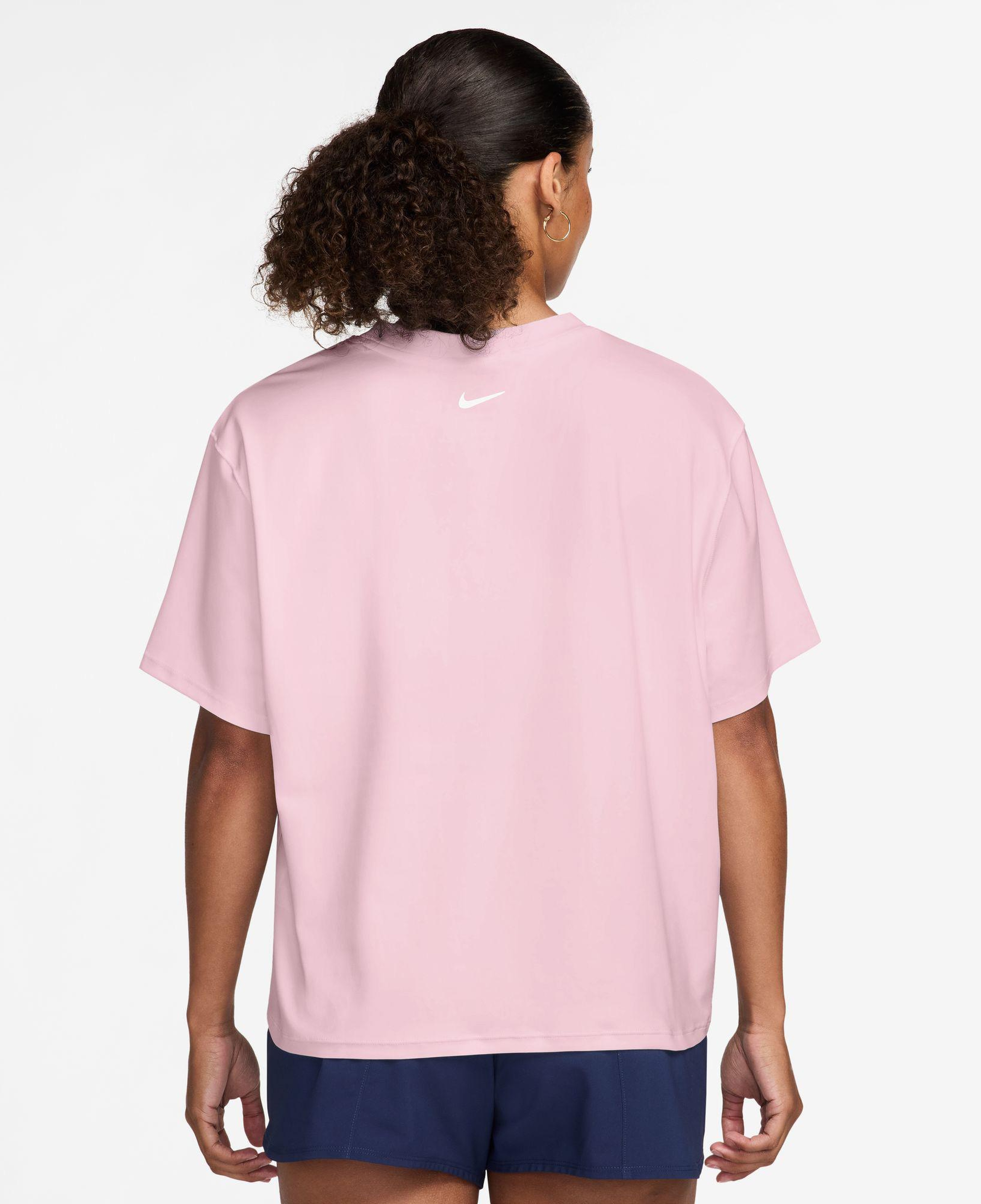 Nike Pro Dri-Fit 365 Loose Fit Kadın Pembe T-Shirt
