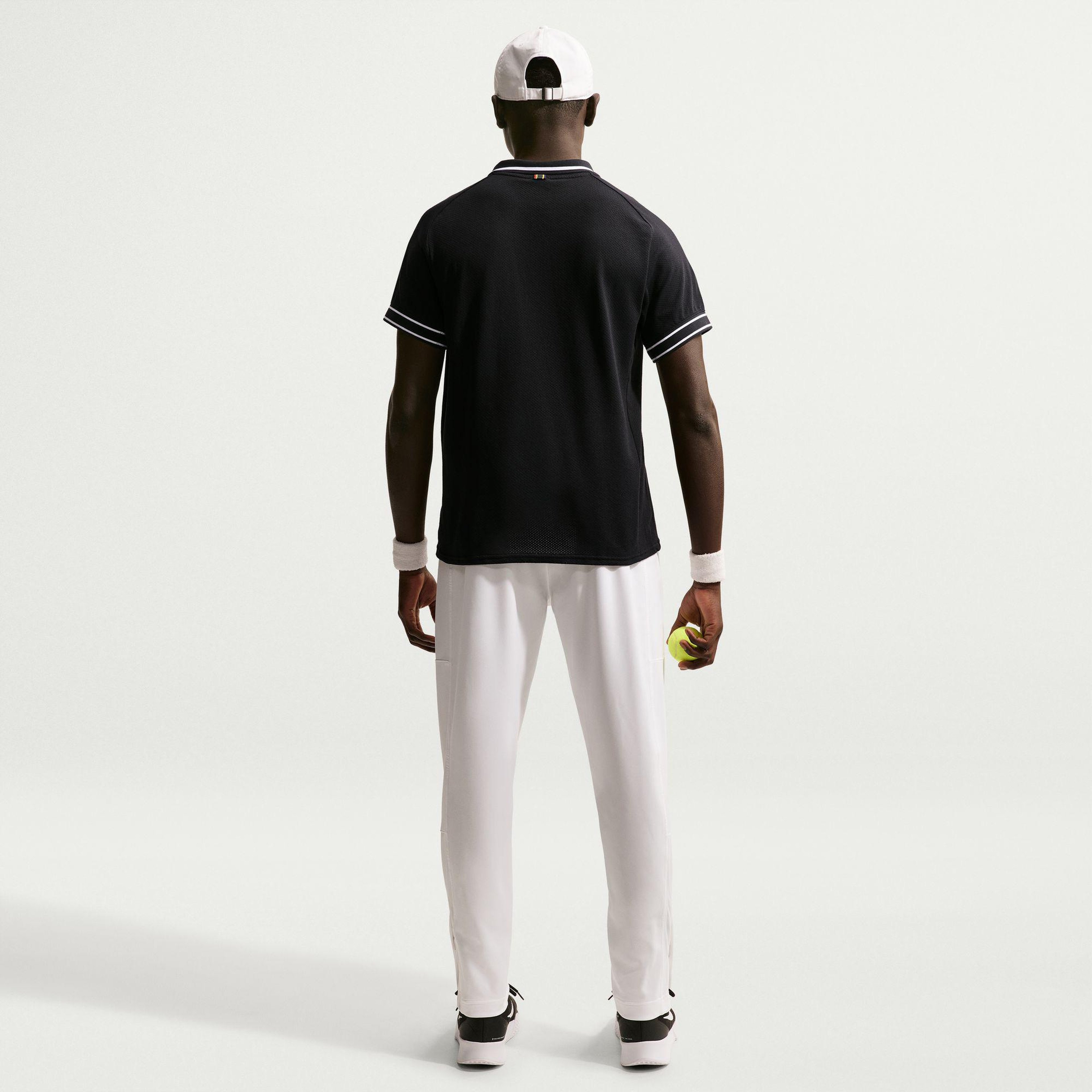 Nike Court Heritage Erkek Siyah Polo