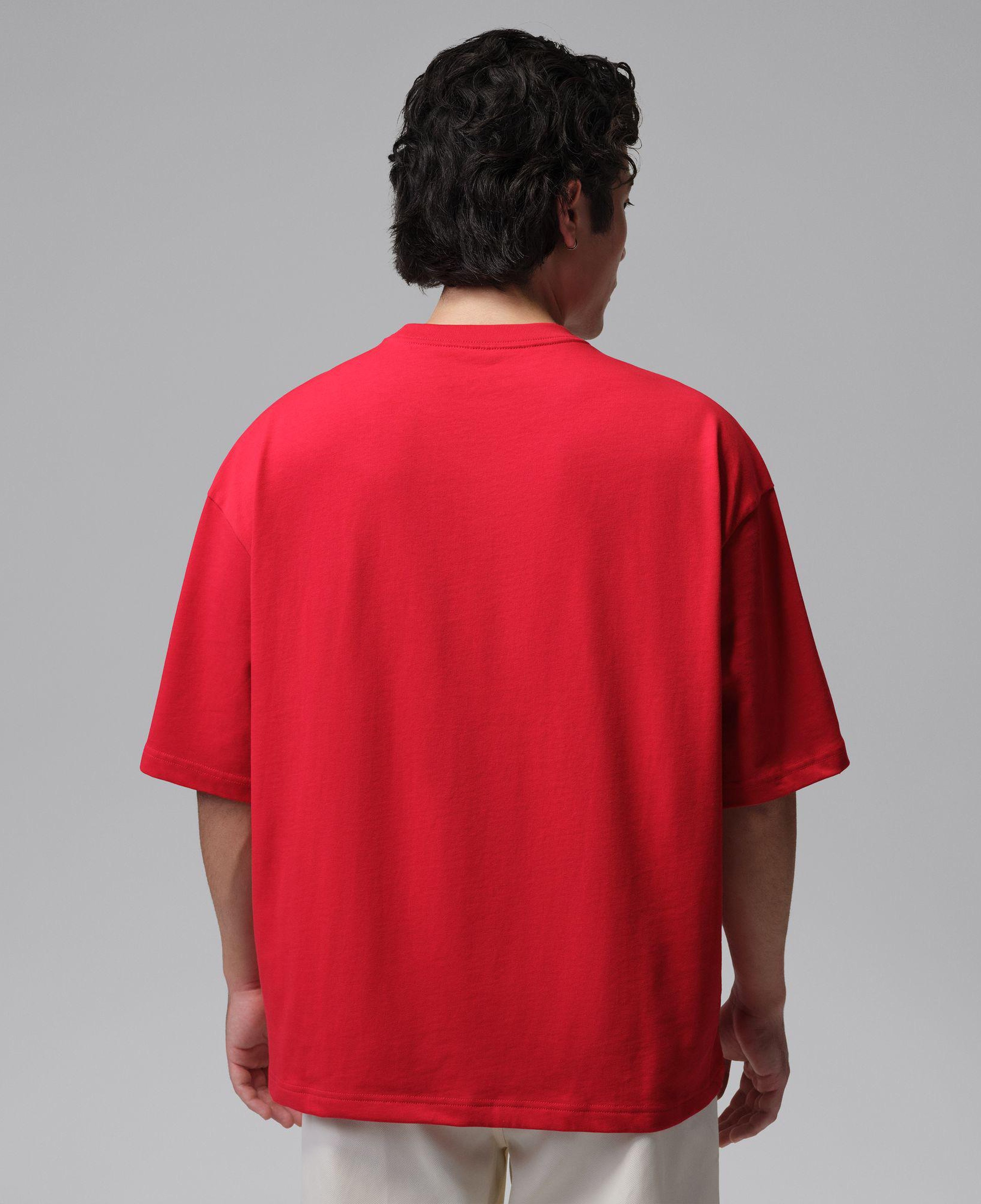 Jordan Flight Oversized Erkek Kırmızı T-Shirt