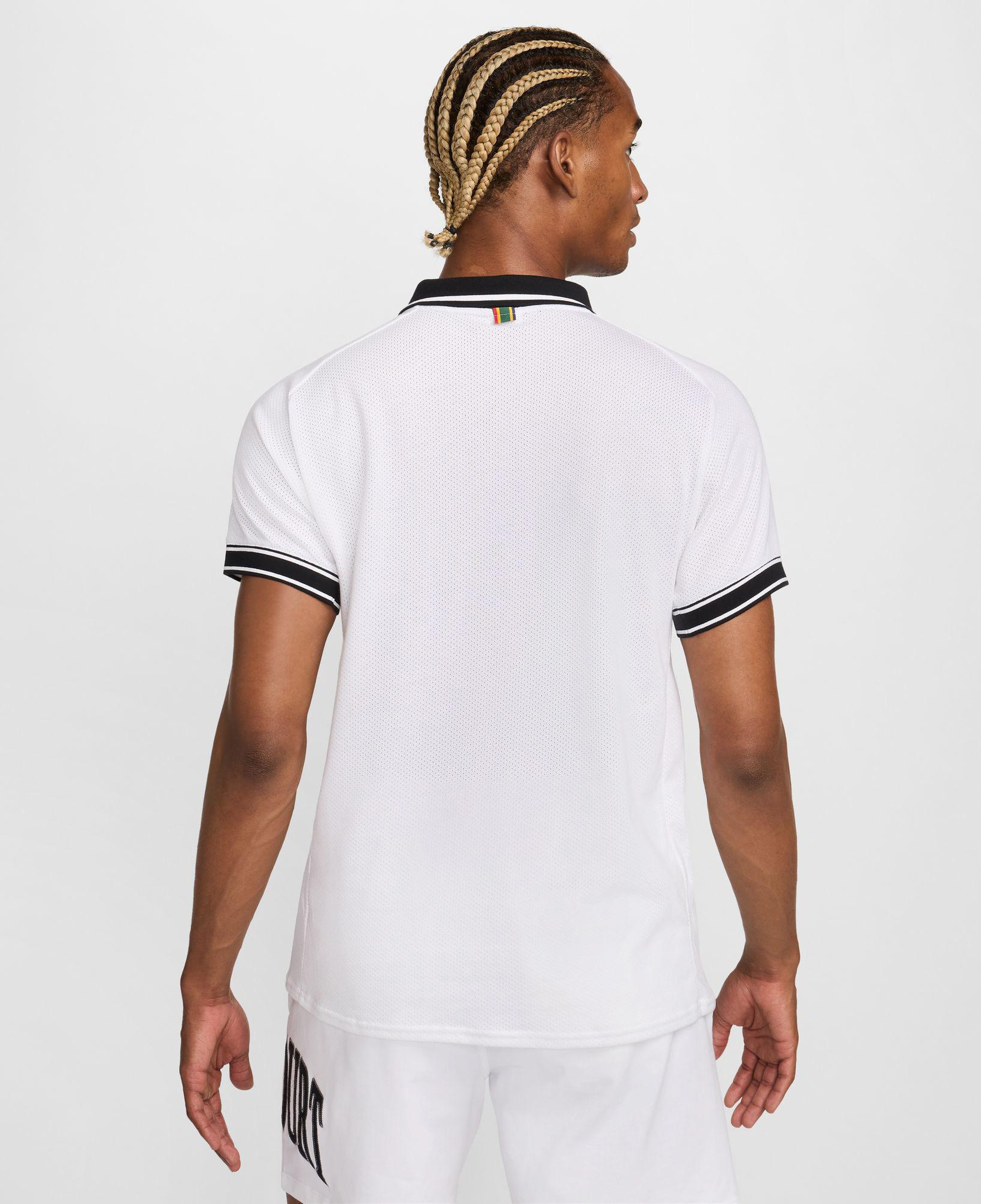 Nike Court Heritage Erkek Beyaz Polo