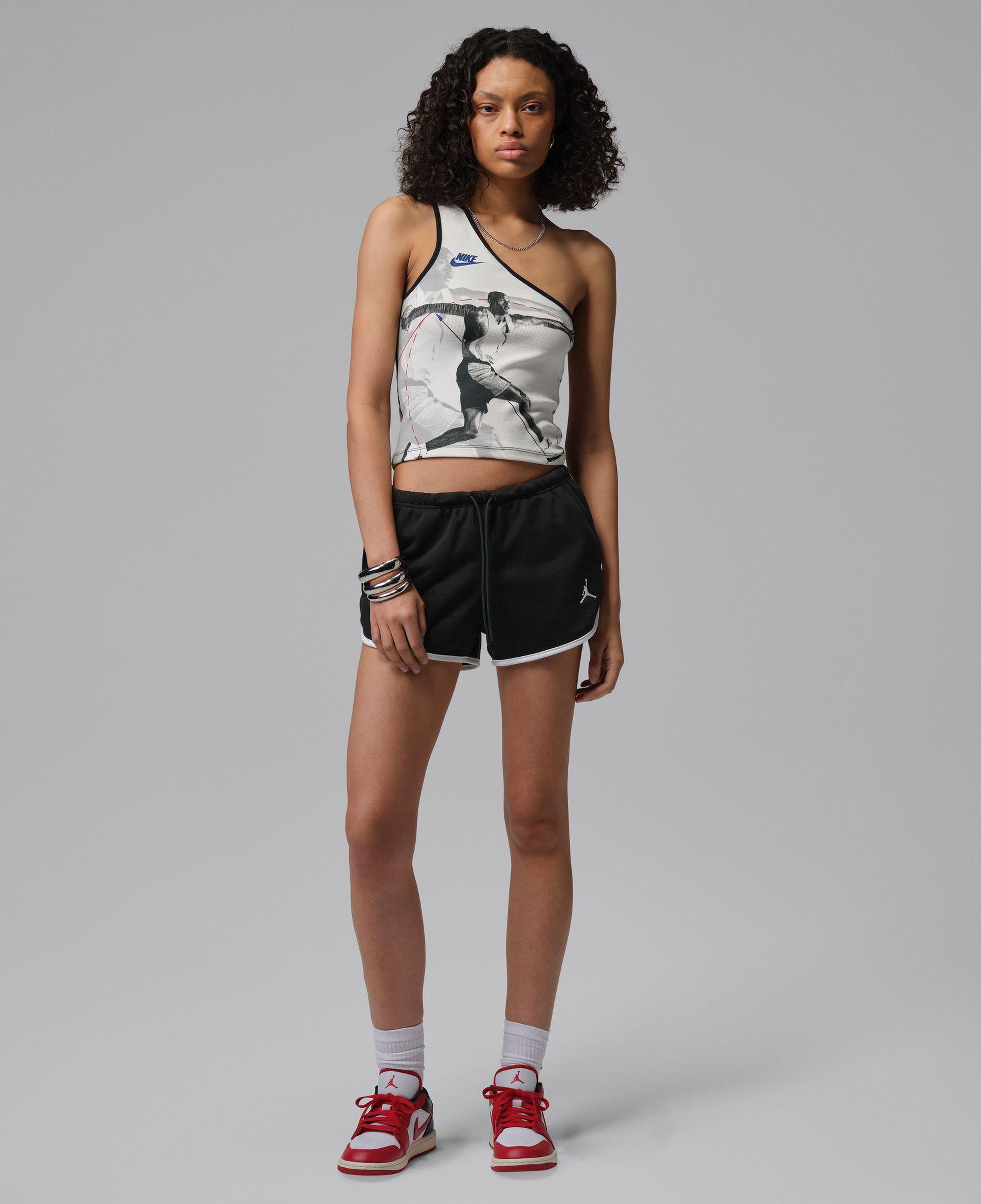 Jordan Brooklyn Fleece Kadın Siyah Şort