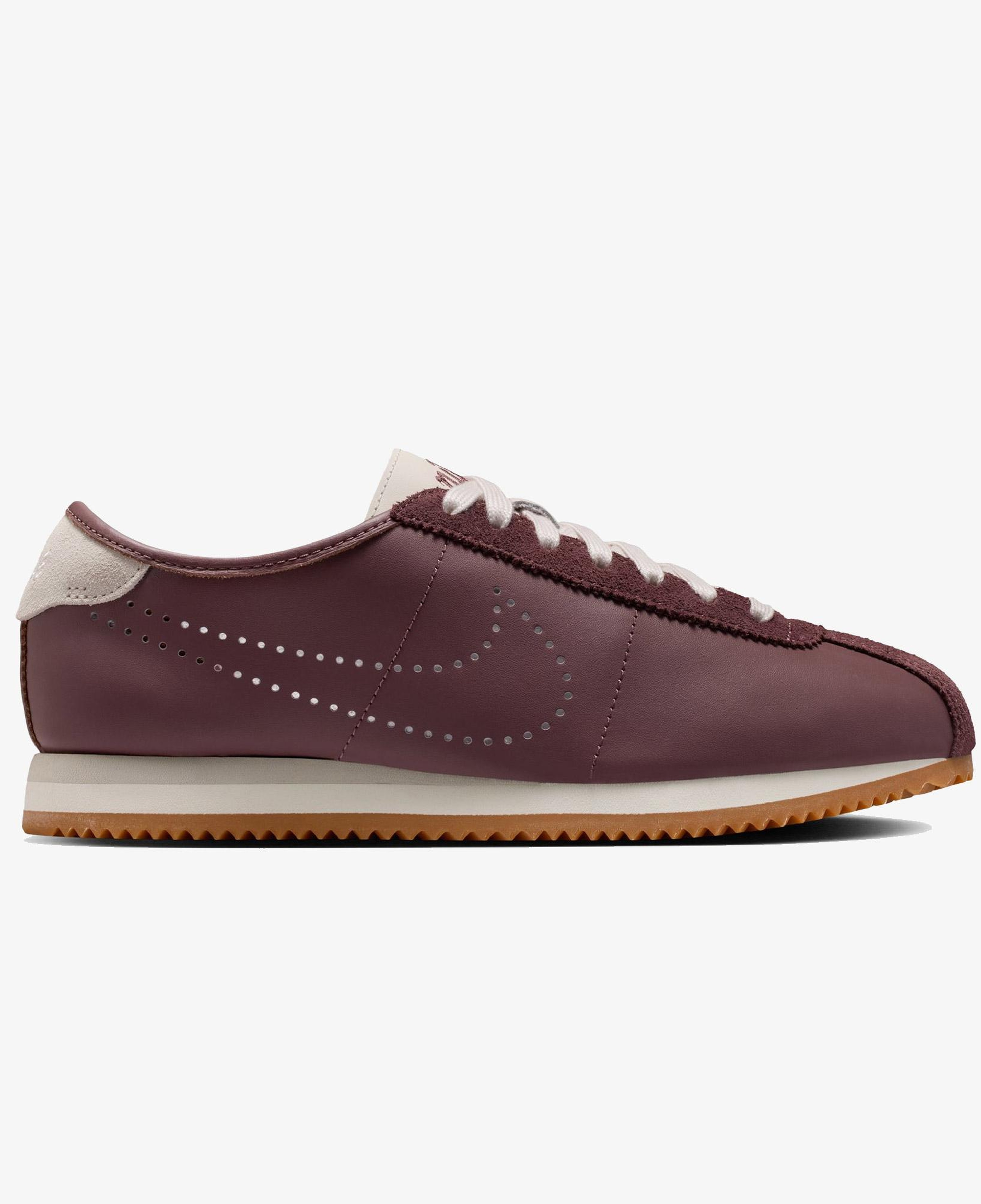 Nike Cortez Leather Kadın Bordo Spor Ayakkabı