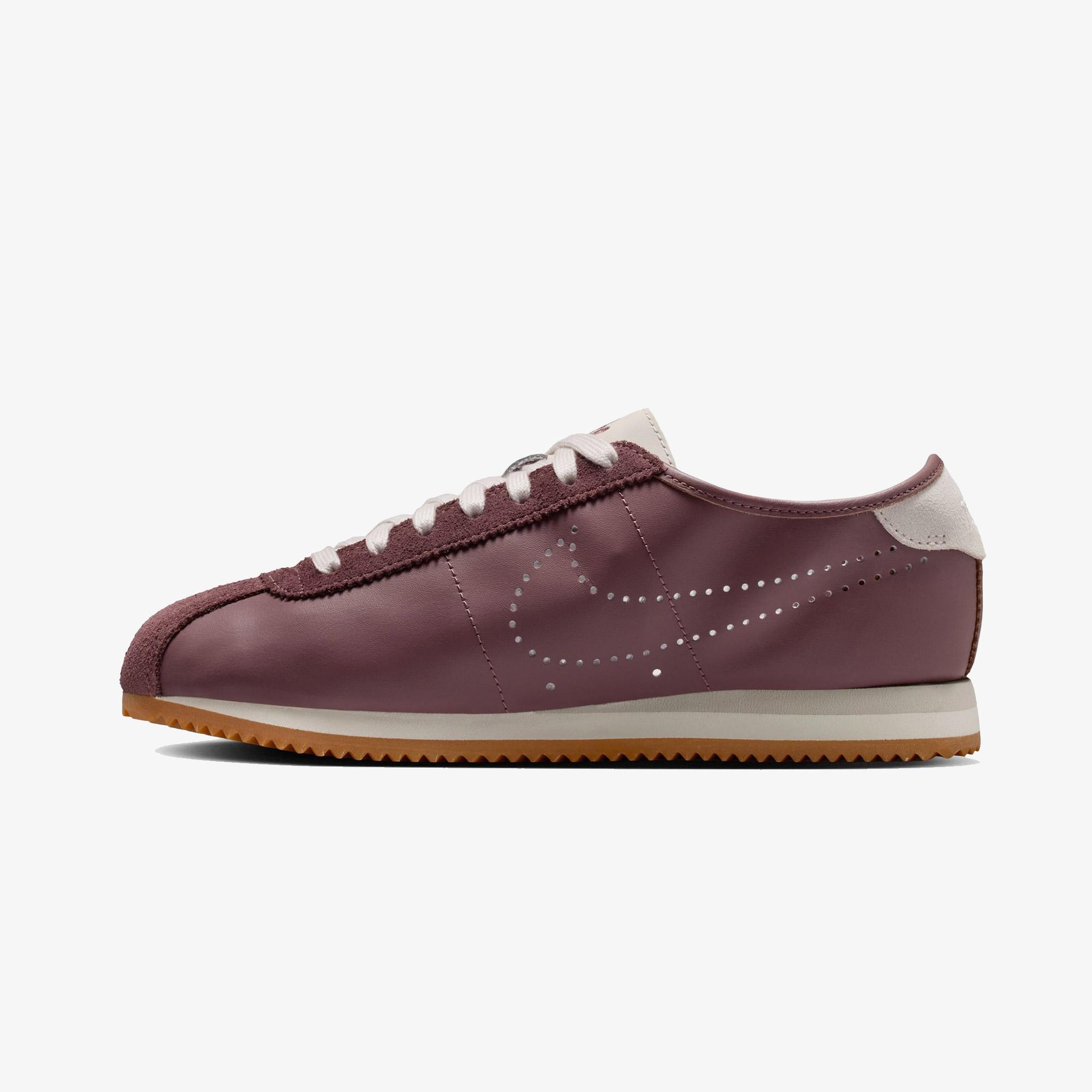 Nike Cortez Leather Kadın Bordo Spor Ayakkabı