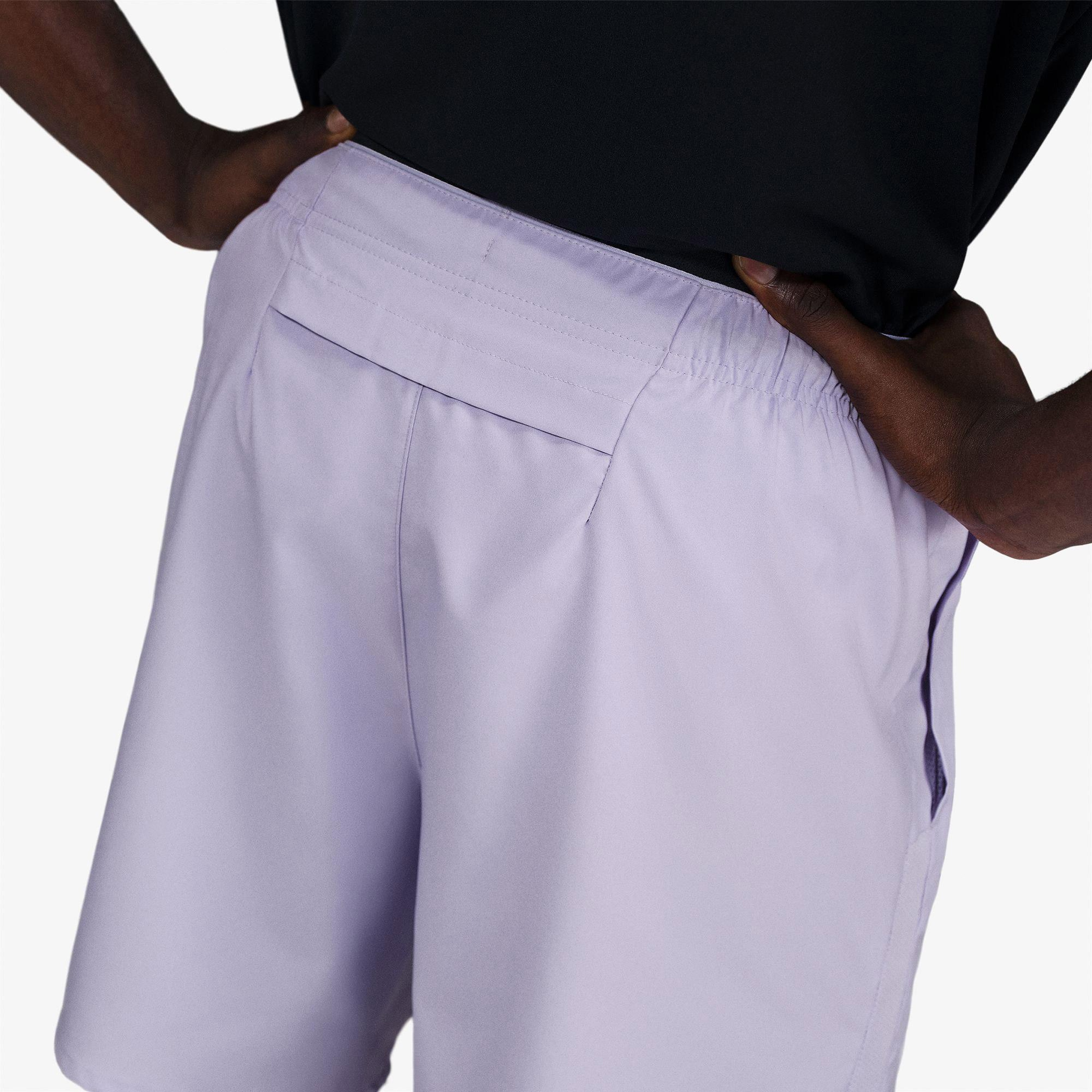 Nike Dri-Fit Challenger 18 cm Erkek Lila Şort