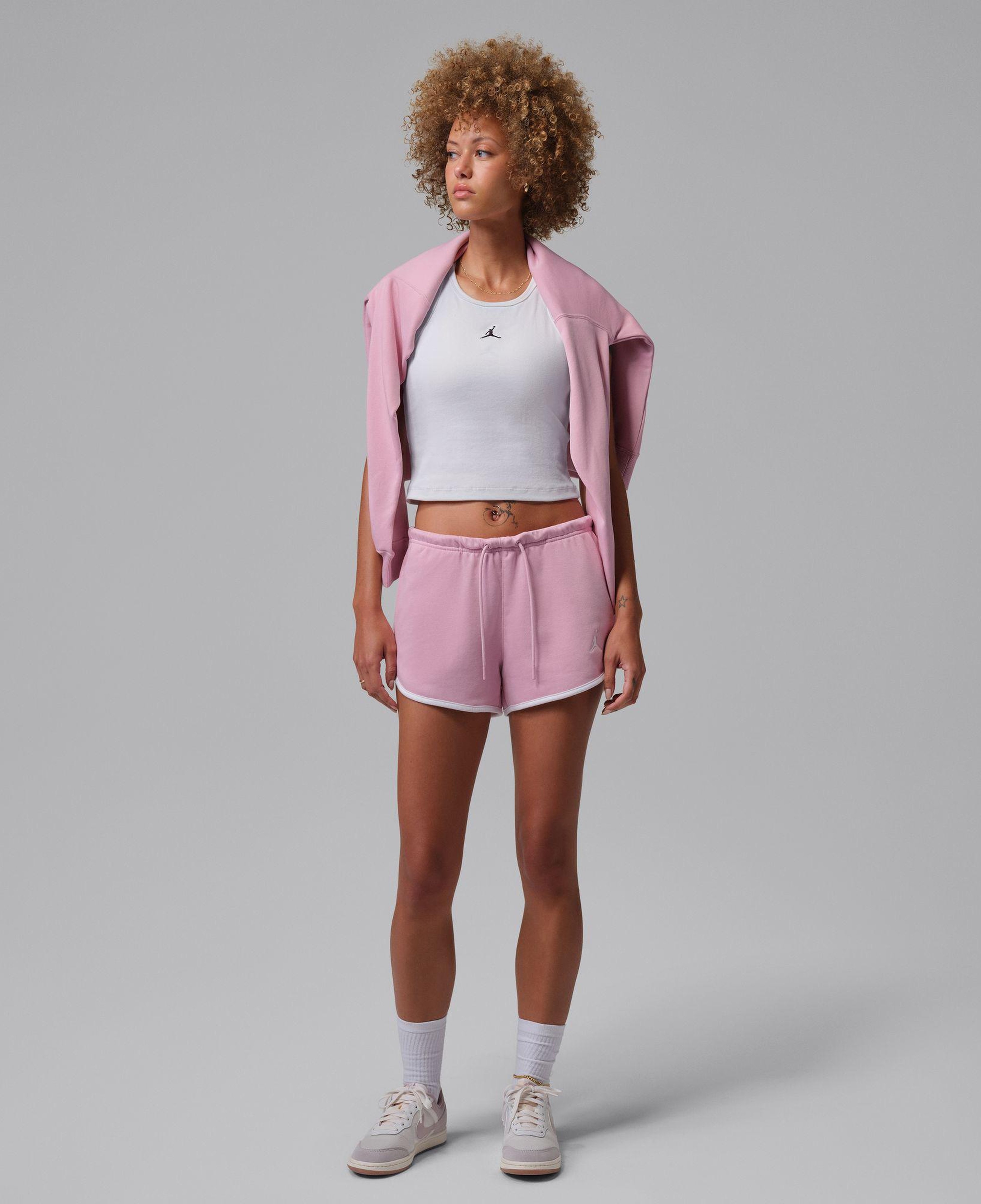 Jordan Brooklyn Fleece Kadın Pembe Şort