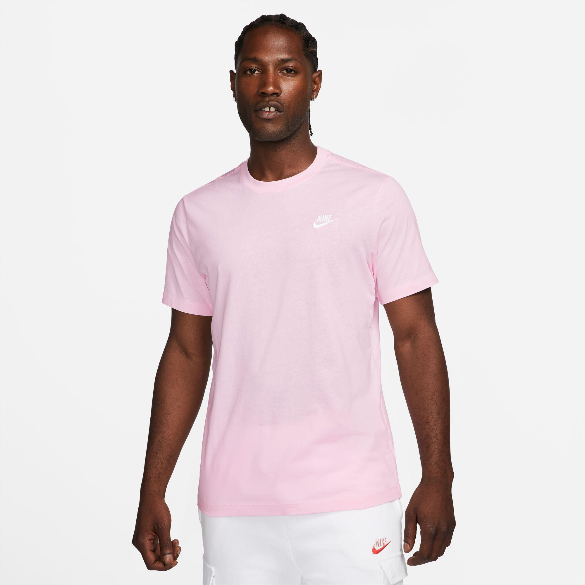 Nike Sportswear Club Erkek Pembe T-Shirt