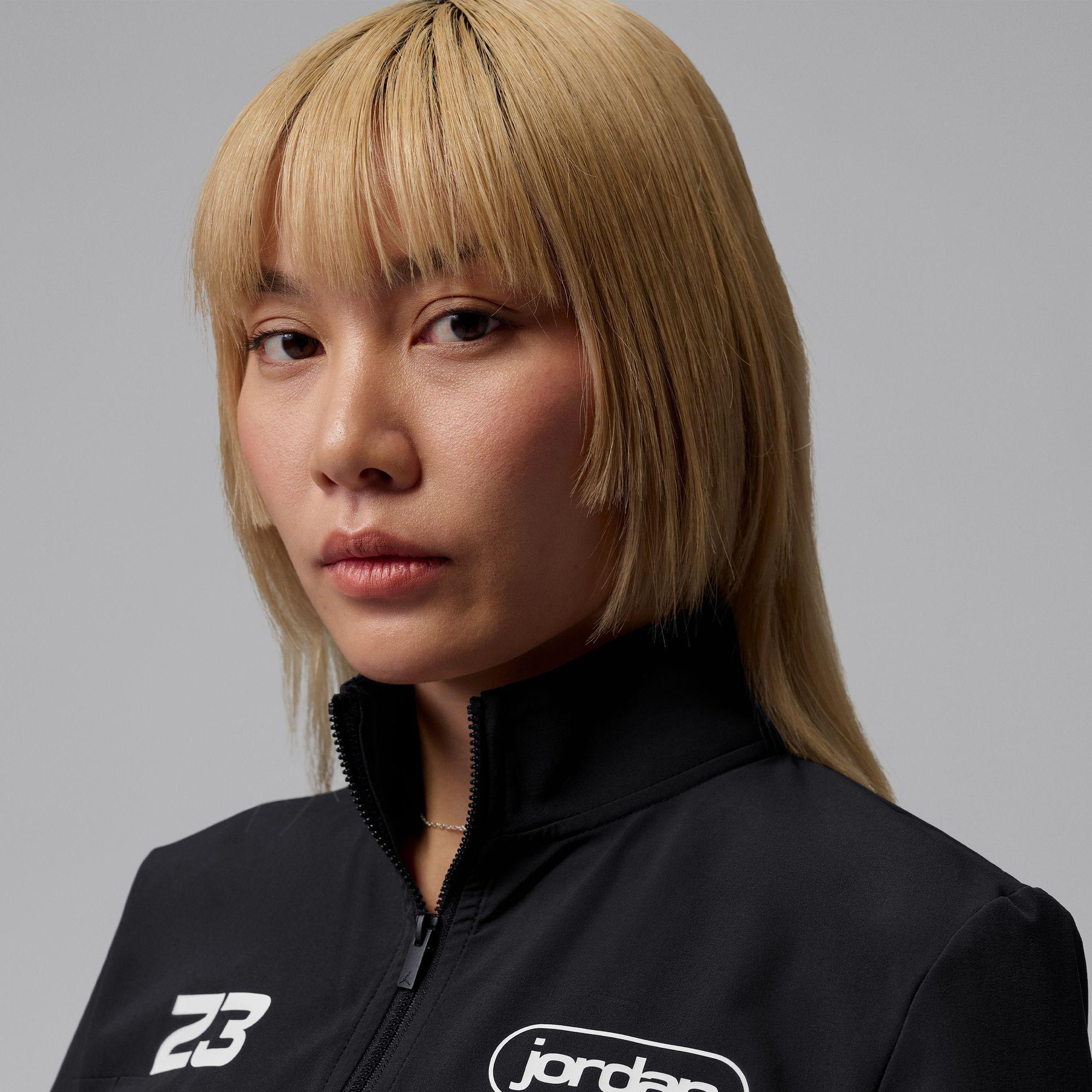 Jordan Brooklyn Full-Zip Kadın Siyah T-Shirt
