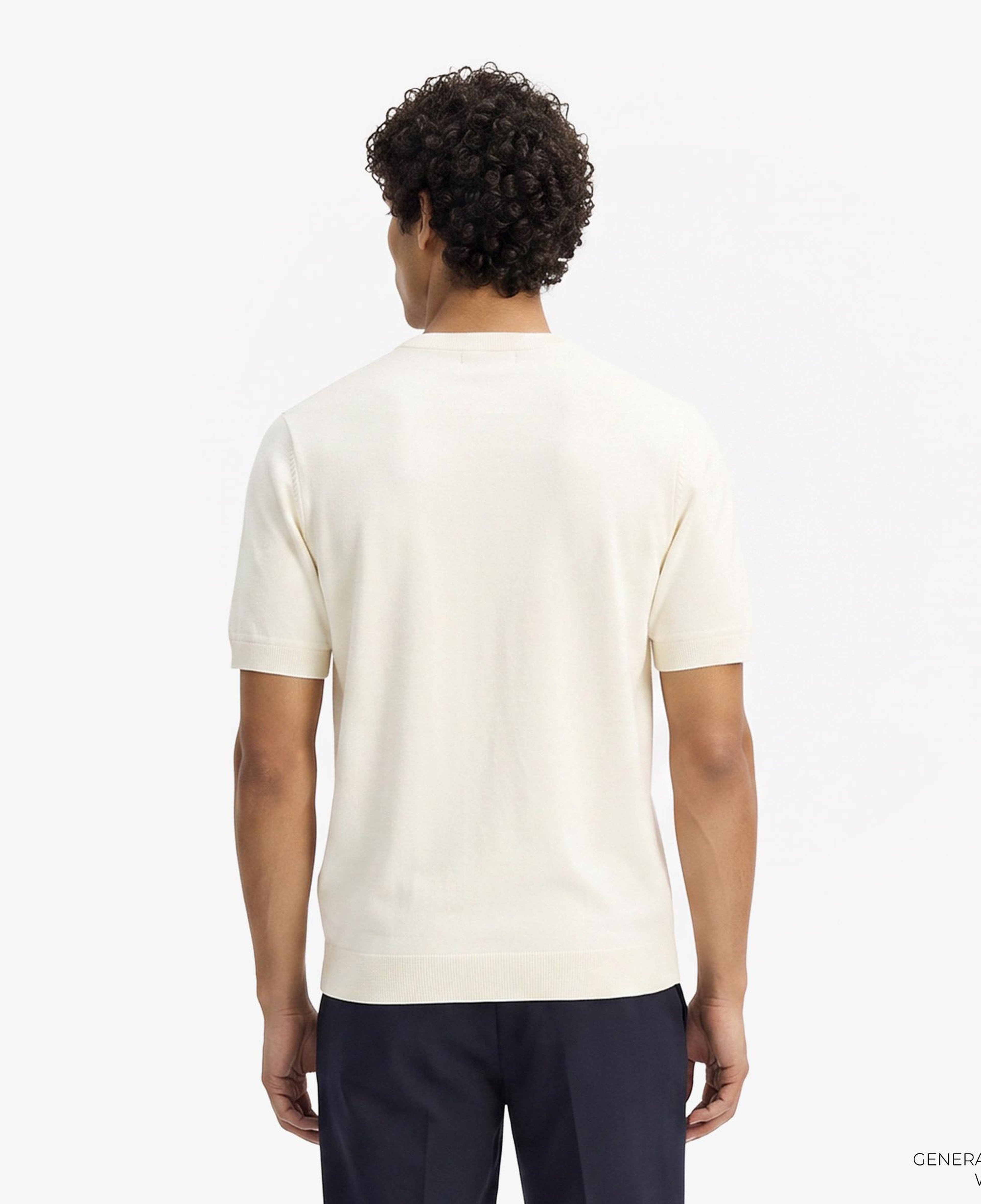 Fred Perry Erkek Krem T-Shirt