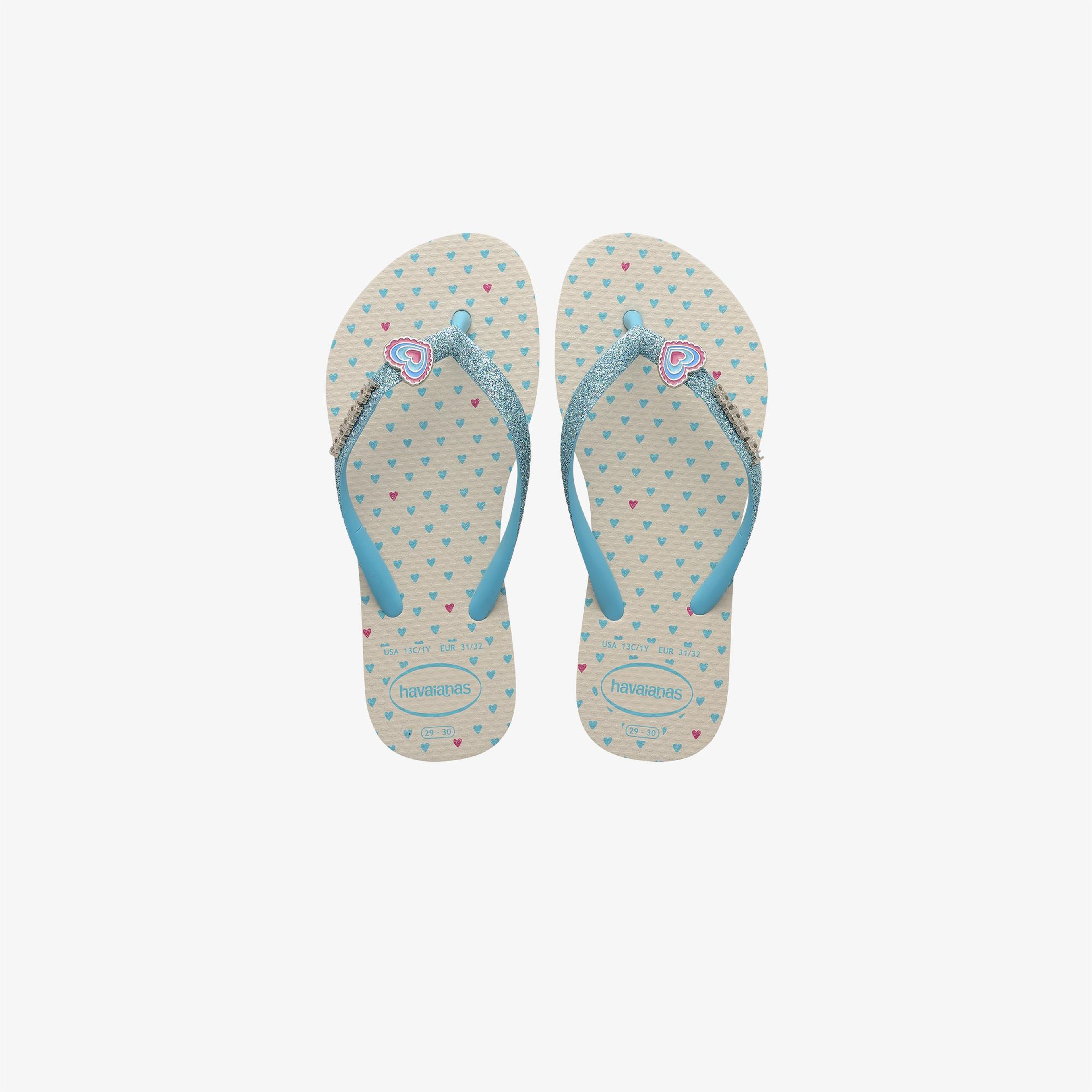 Havaianas Kids Slim Glitter II Çocuk Bej Terlik