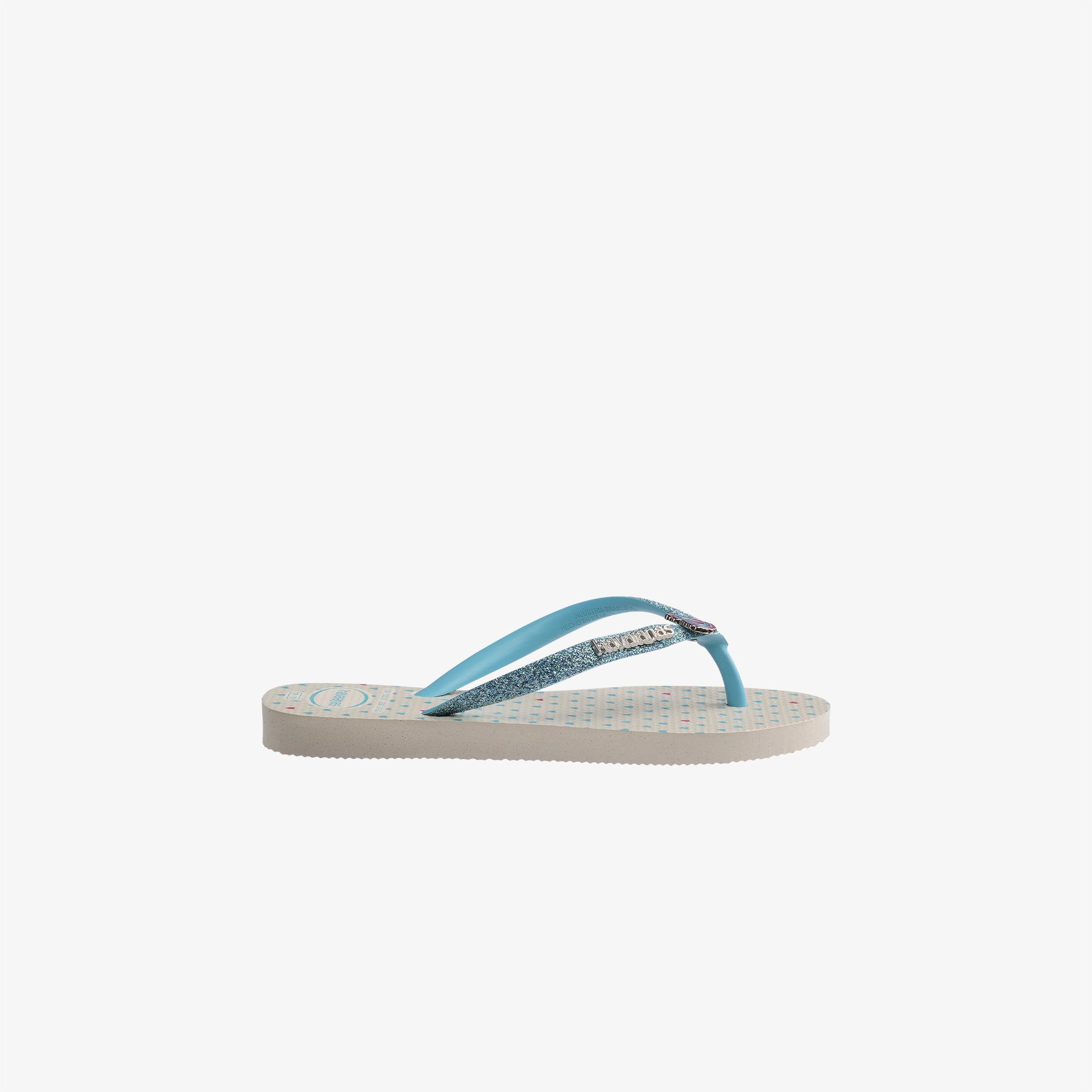 Havaianas Kids Slim Glitter II Çocuk Bej Terlik
