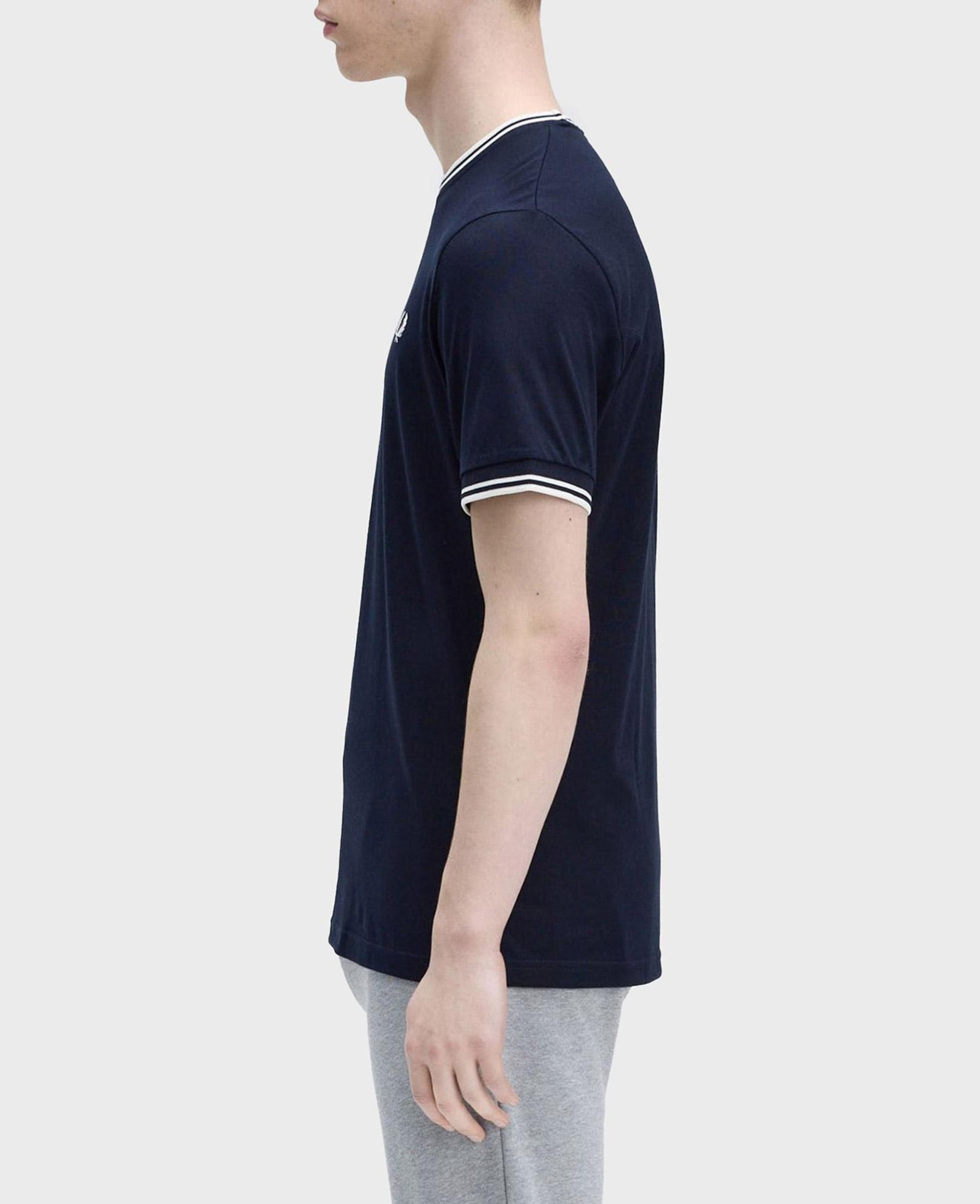 Fred Perry Twin Tipped Erkek Lacivert T-Shirt