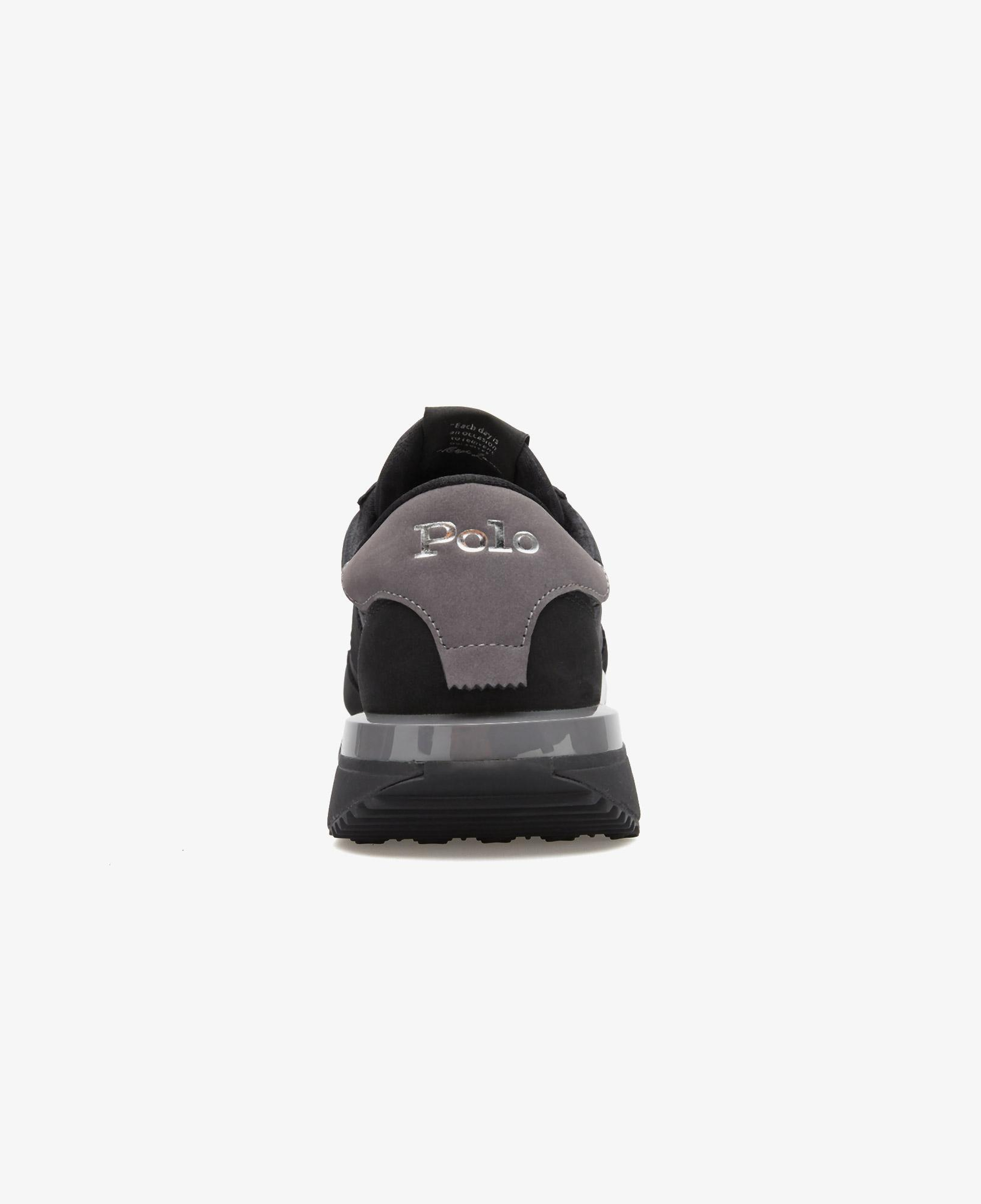 Polo Ralph Lauren Train 89 Pp Low Top Lace Erkek Siyah Sneaker