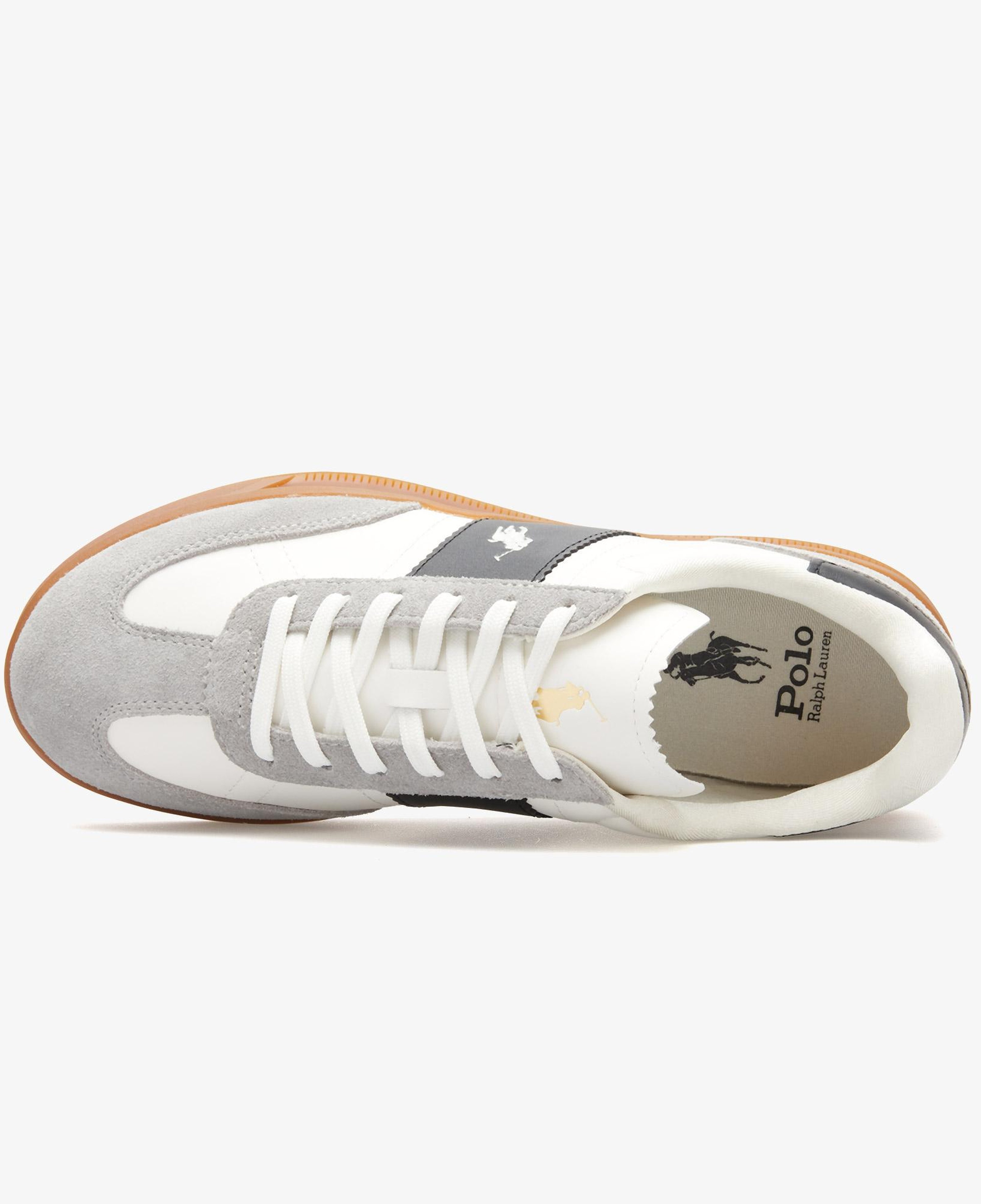 Polo Ralph Lauren Hrt Aera Pp Low Top Lace Erkek Beyaz Sneaker