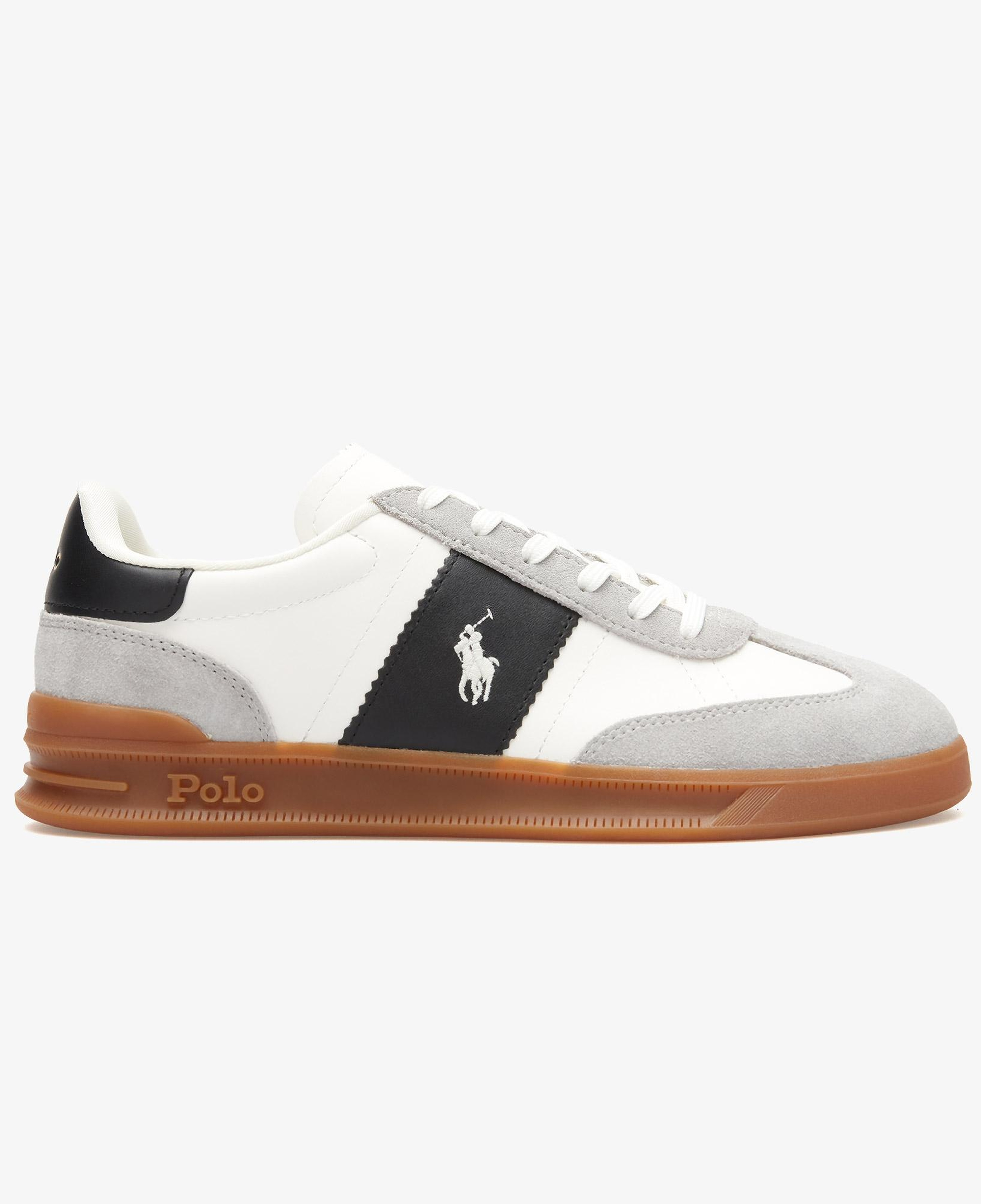 Polo Ralph Lauren Hrt Aera Pp Low Top Lace Erkek Beyaz Sneaker