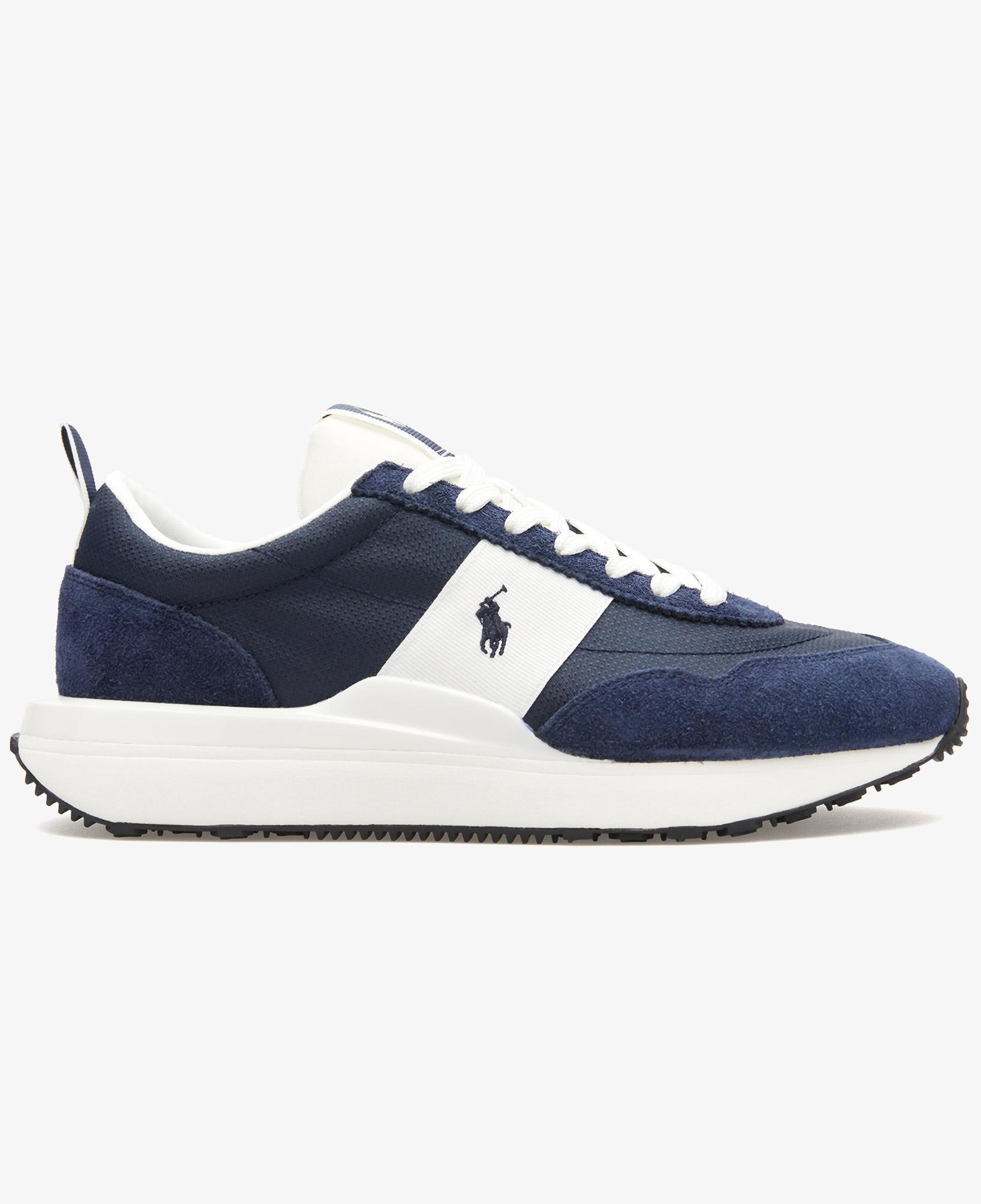 Polo Ralph Lauren Train 89 Rib Low Top Lace Erkek Lacivert Sneaker