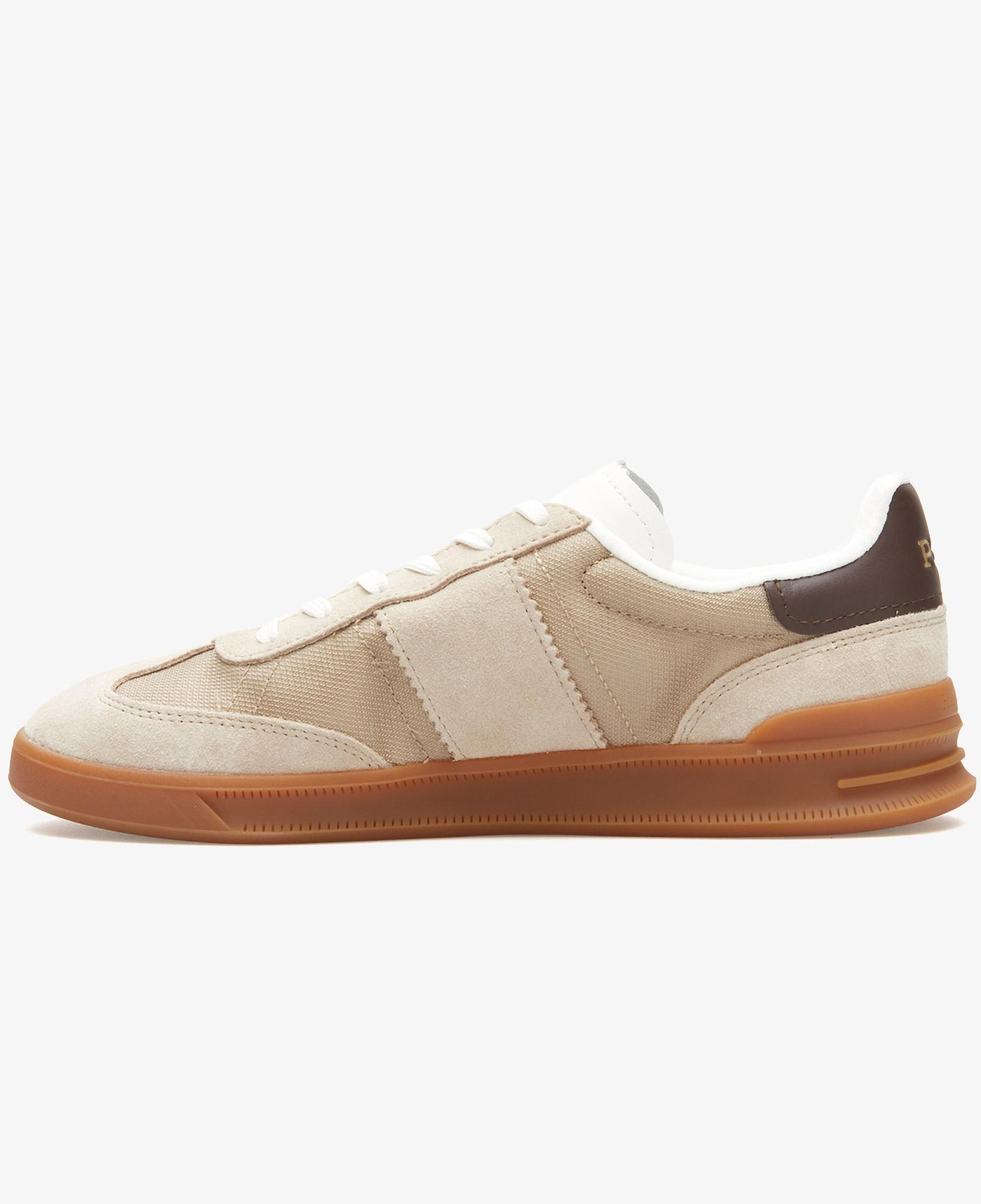 Polo Ralph Lauren Hrt Aera Pp Low Top Lace Erkek Bej Sneaker