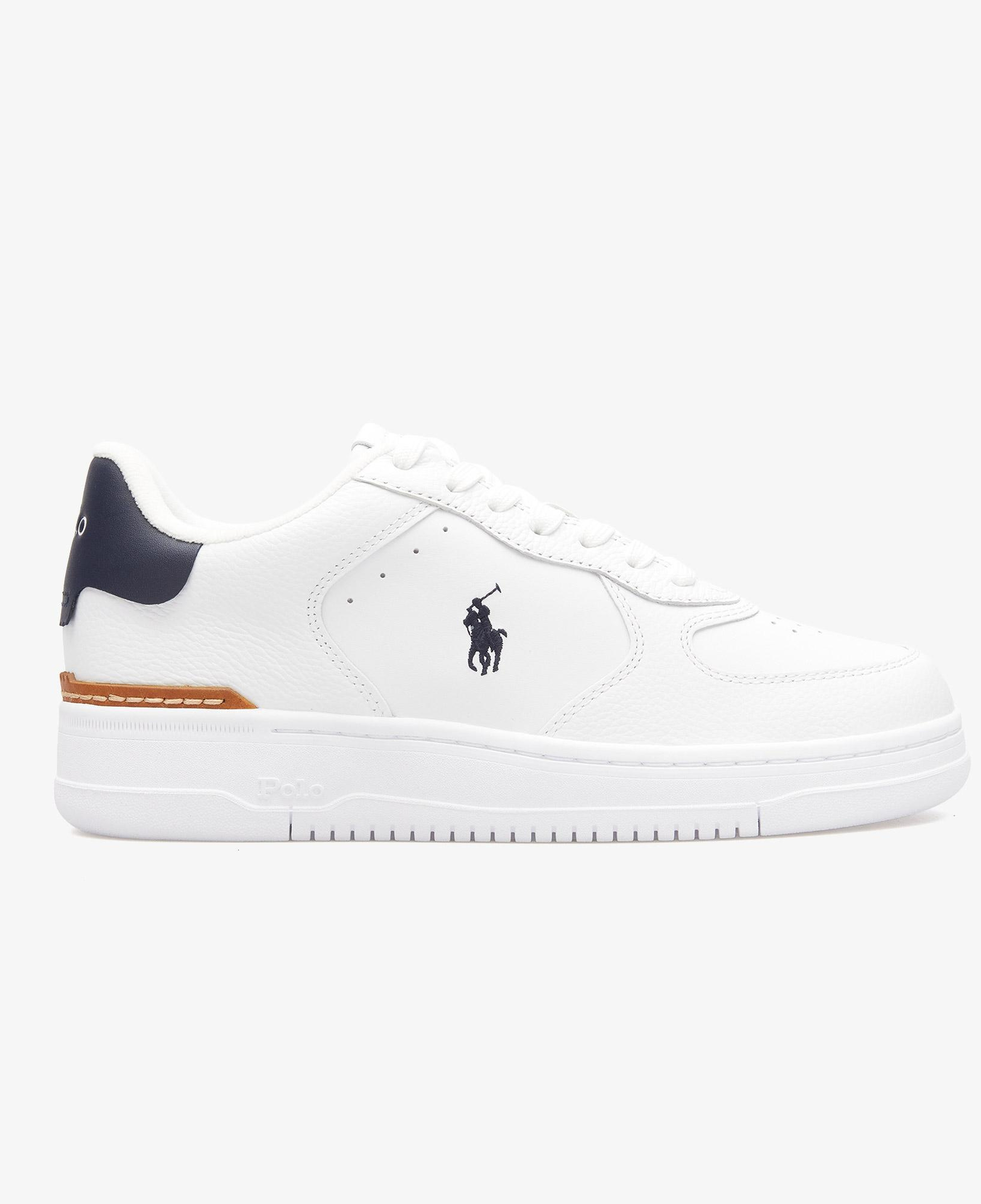 Polo Ralph Lauren Masters Crt Low Top Lace Erkek Beyaz Sneaker