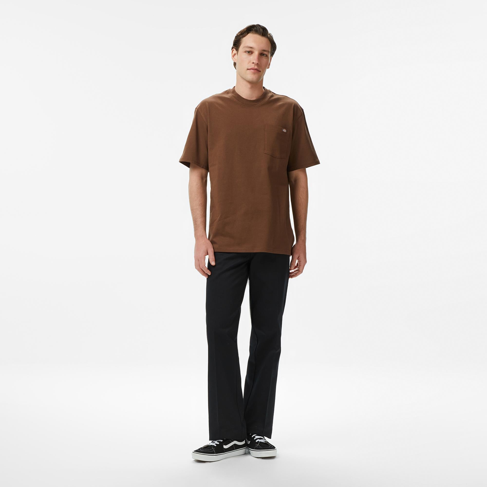 Dickies Luray Pocket Erkek Kahverengi T-Shirt