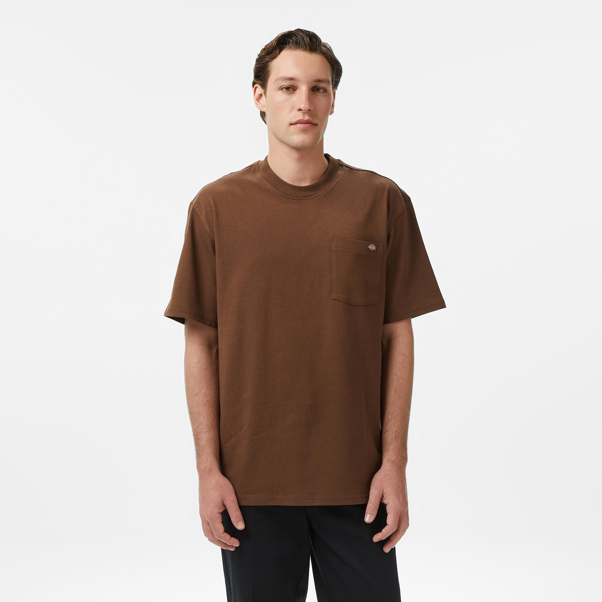 Dickies Luray Pocket Erkek Kahverengi T-Shirt