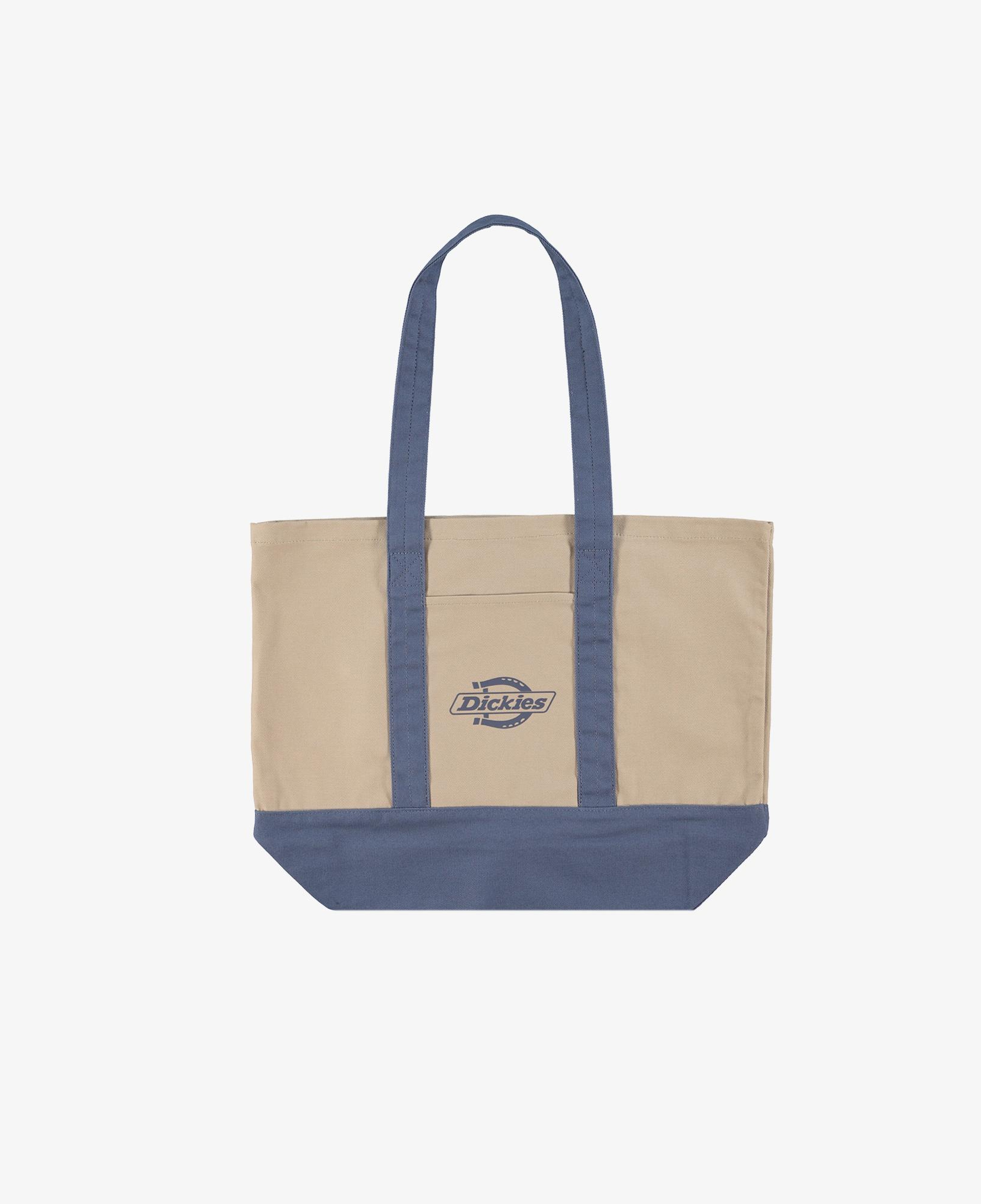 Dickies Logo Canvas Tote Unisex Bej Çanta