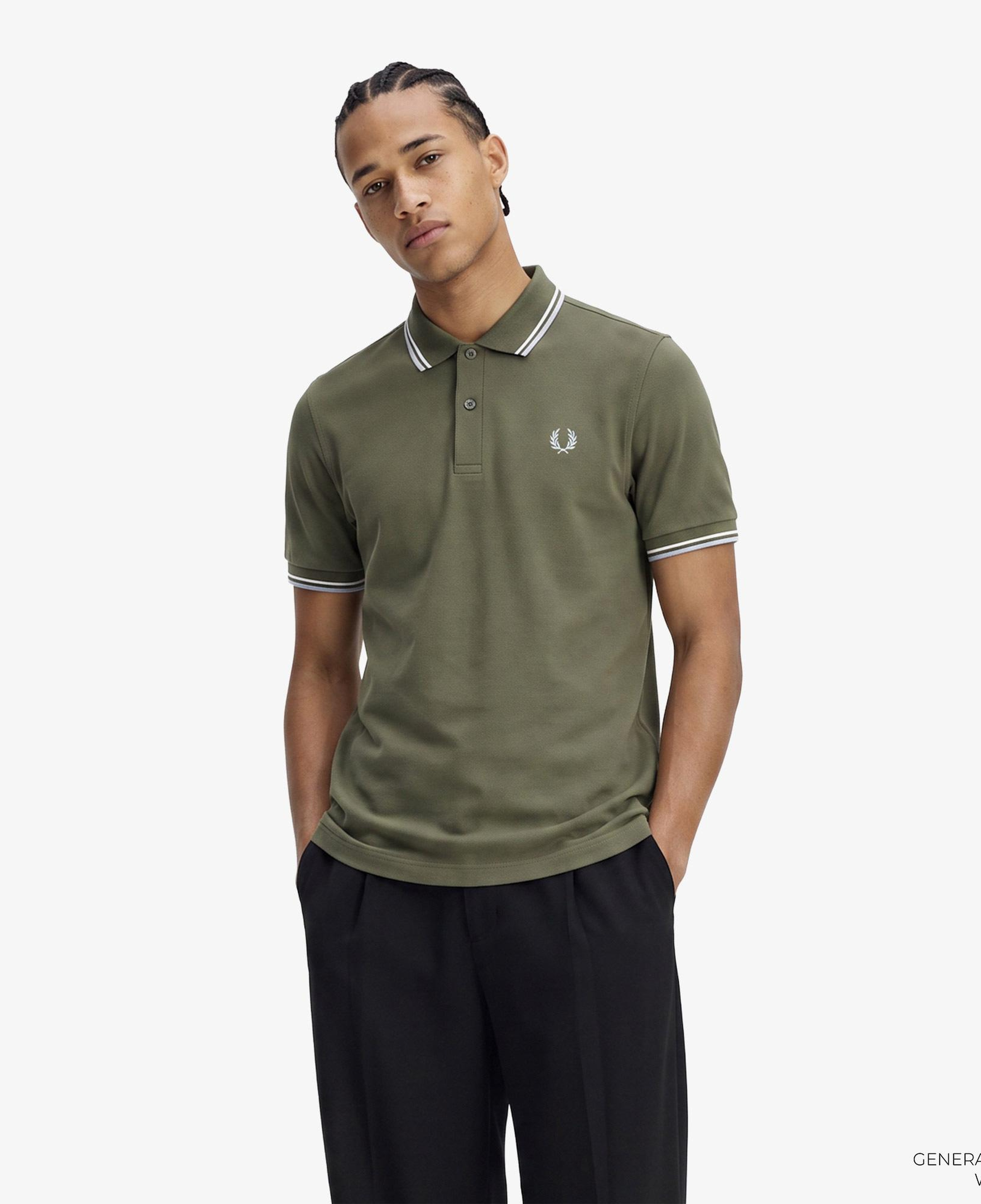 Fred Perry Erkek Yeşil Polo