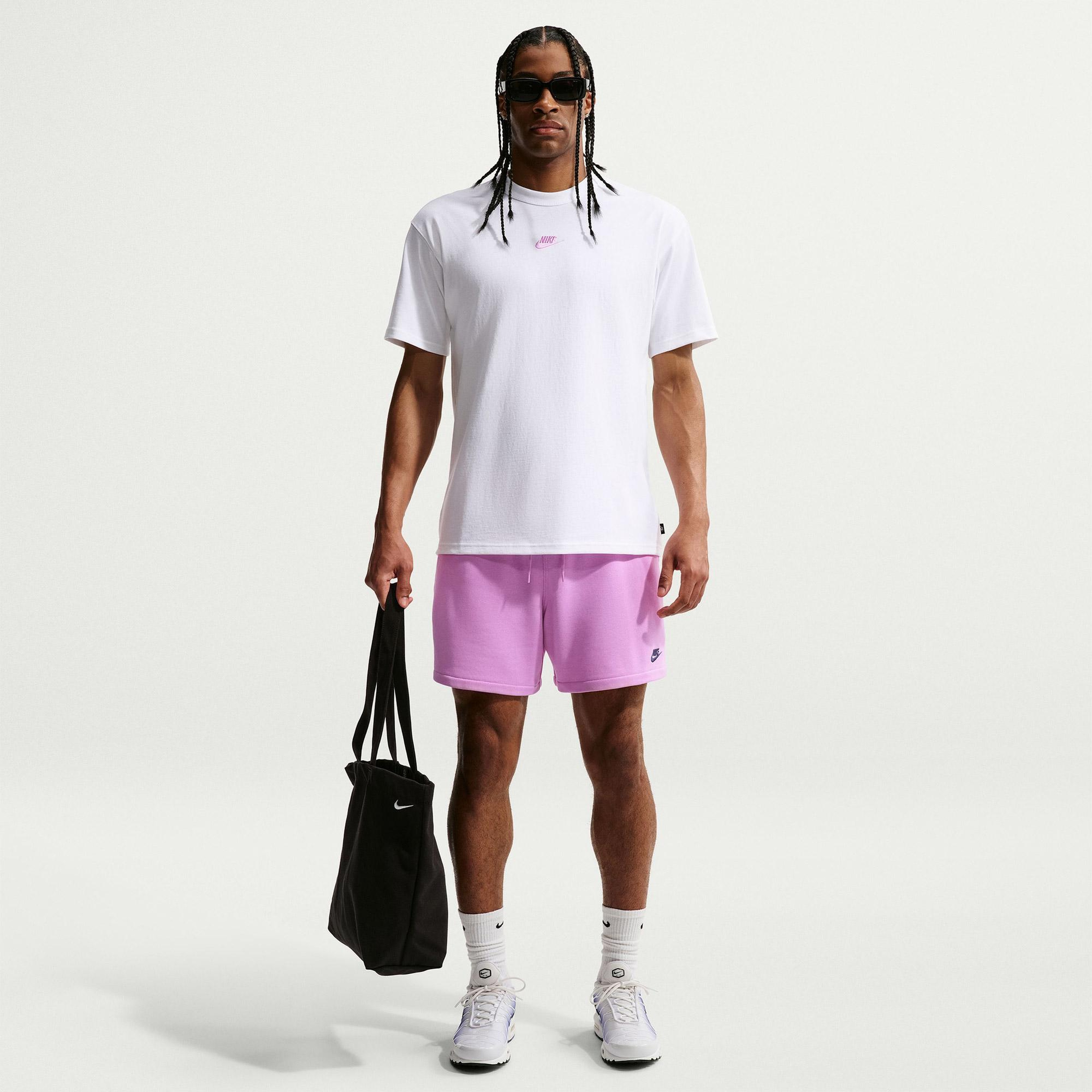 Nike Premium Essantial Erkek Beyaz T-Shirt