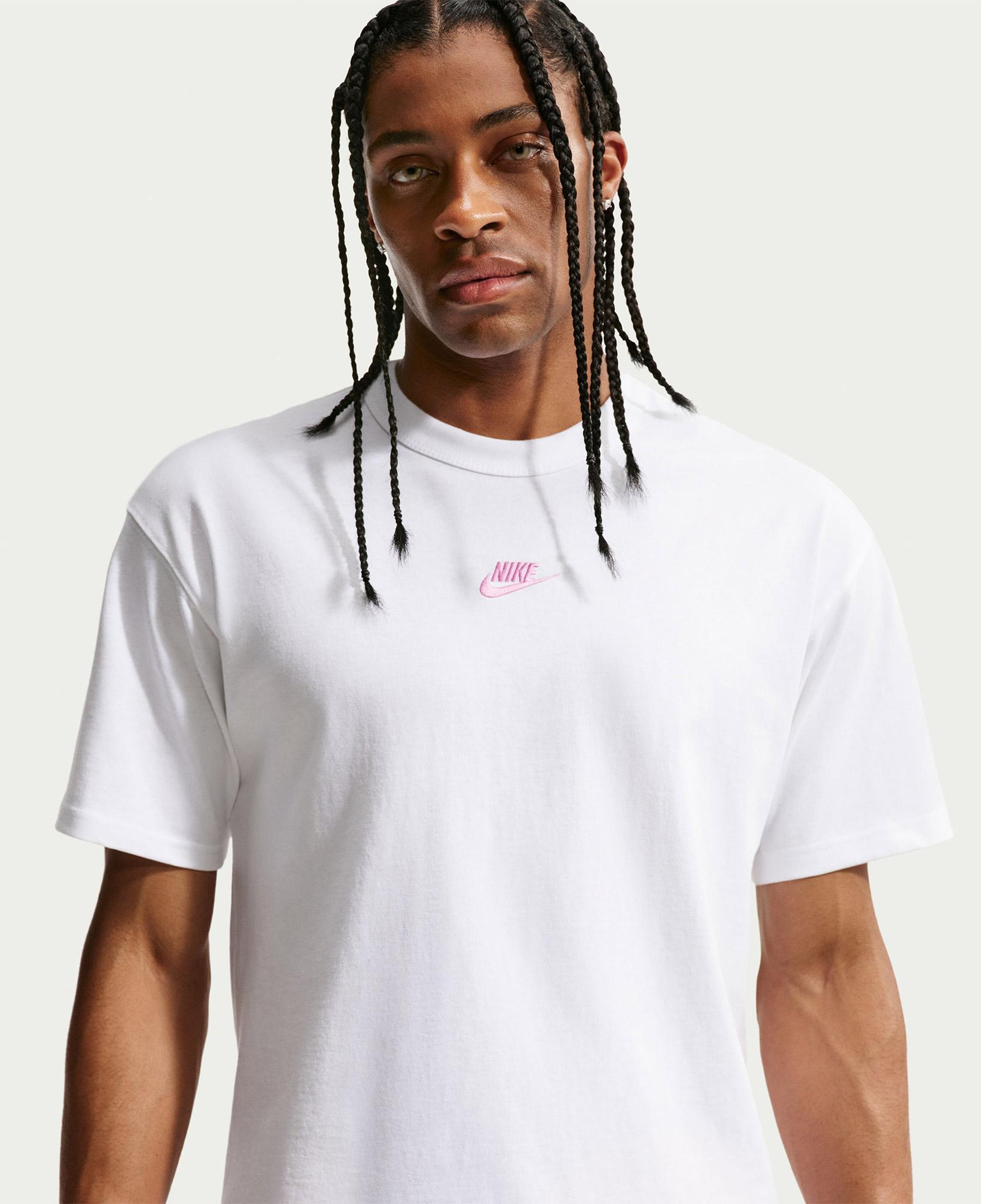 Nike Premium Essantial Erkek Beyaz T-Shirt