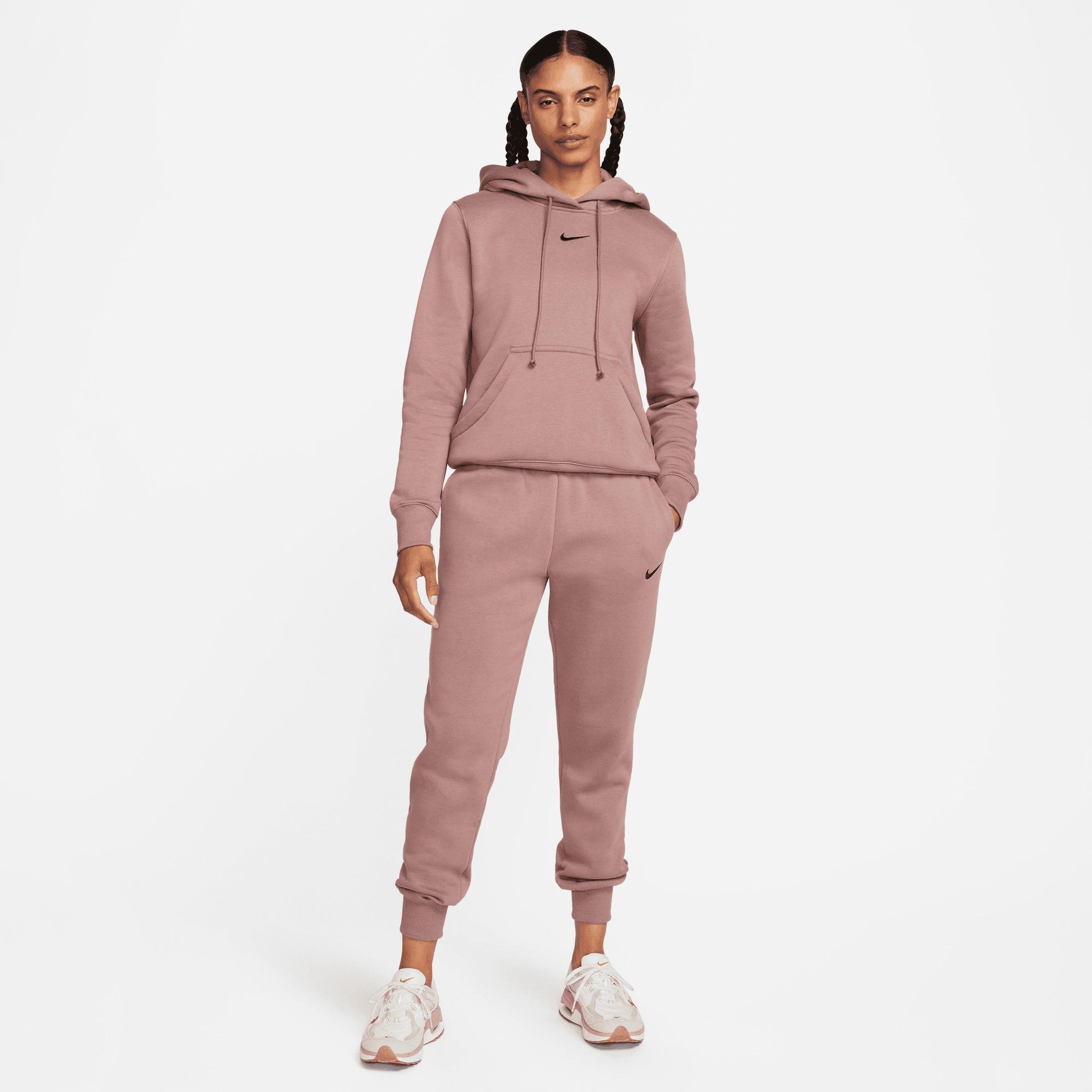 Nike Sportswear Phoenix Fleece Kadın Kahverengi Eşofman Altı