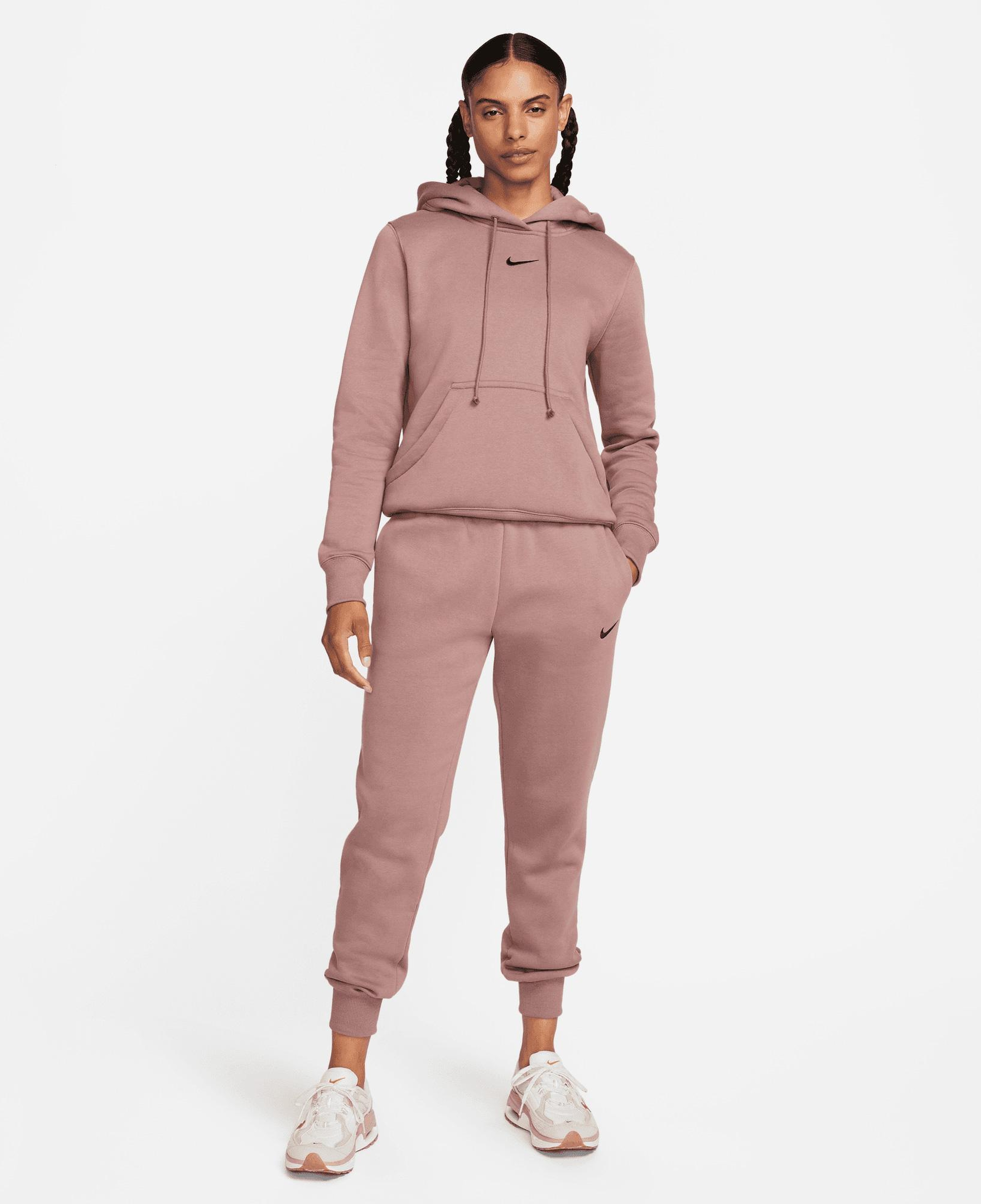 Nike Sportswear Phoenix Fleece Kadın Kahverengi Eşofman Altı