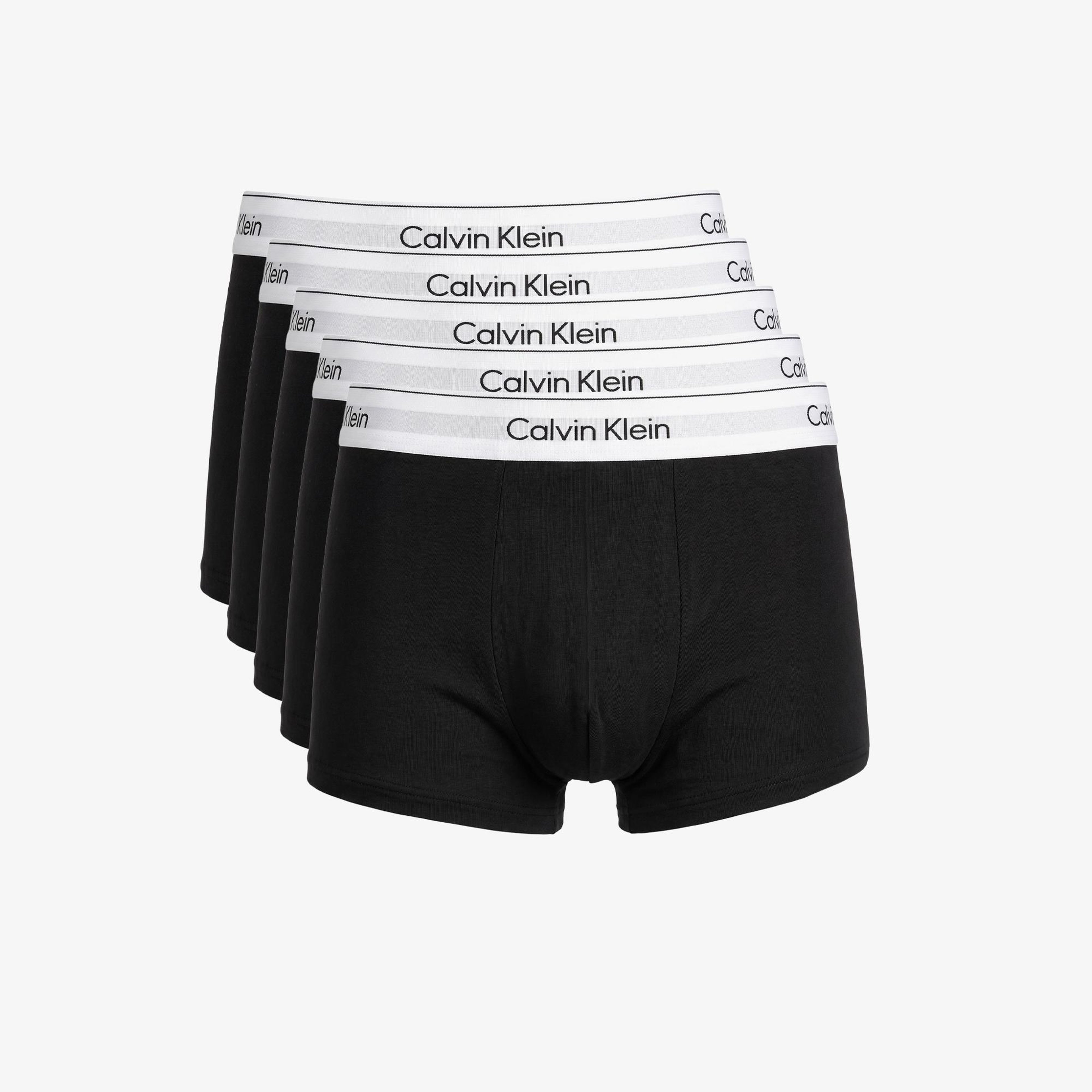 Calvin Klein Low Rise Trunk 5'li Erkek Siyah Boxer