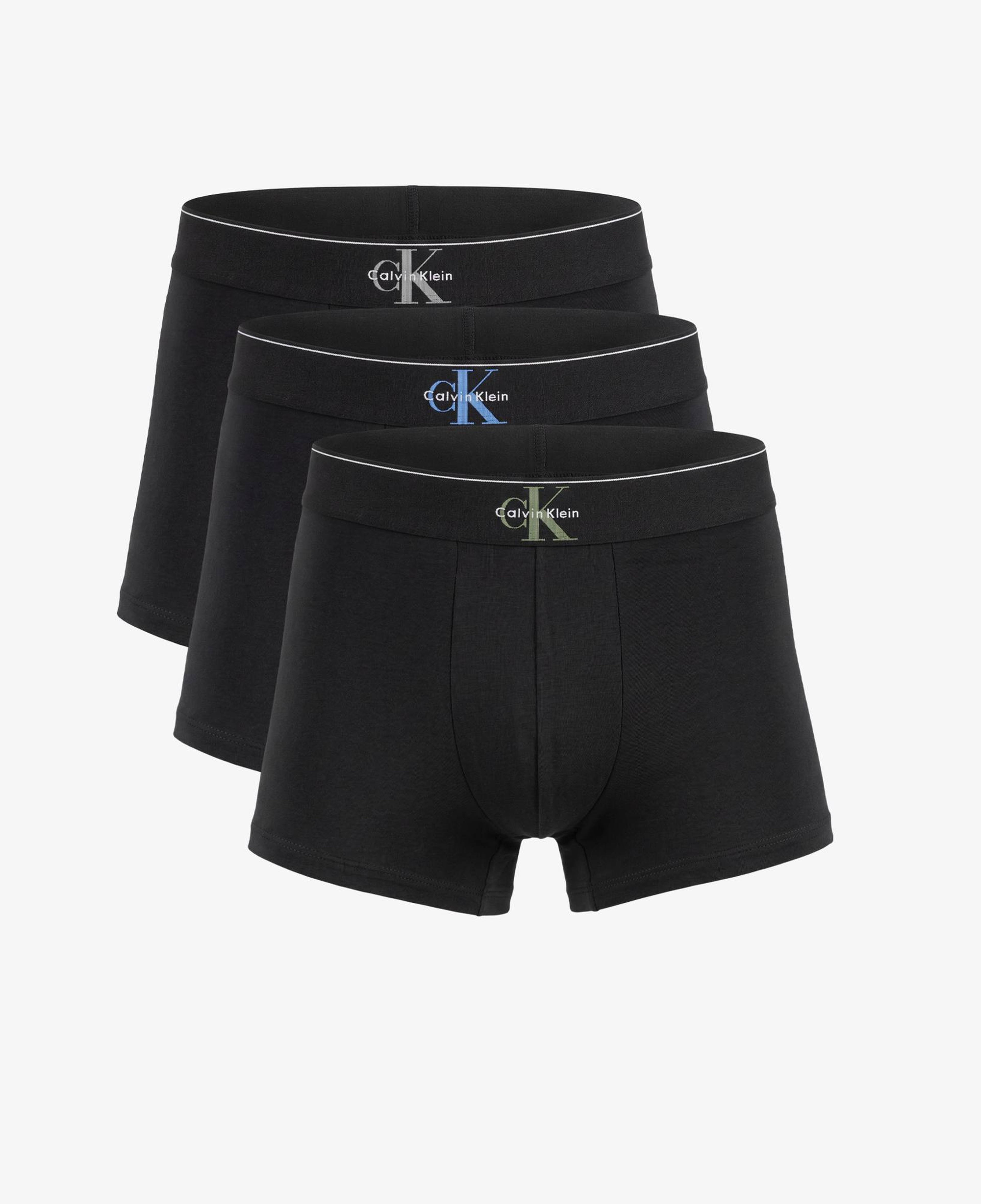Calvin Klein Trunk 3'lü Erkek Gri Boxer