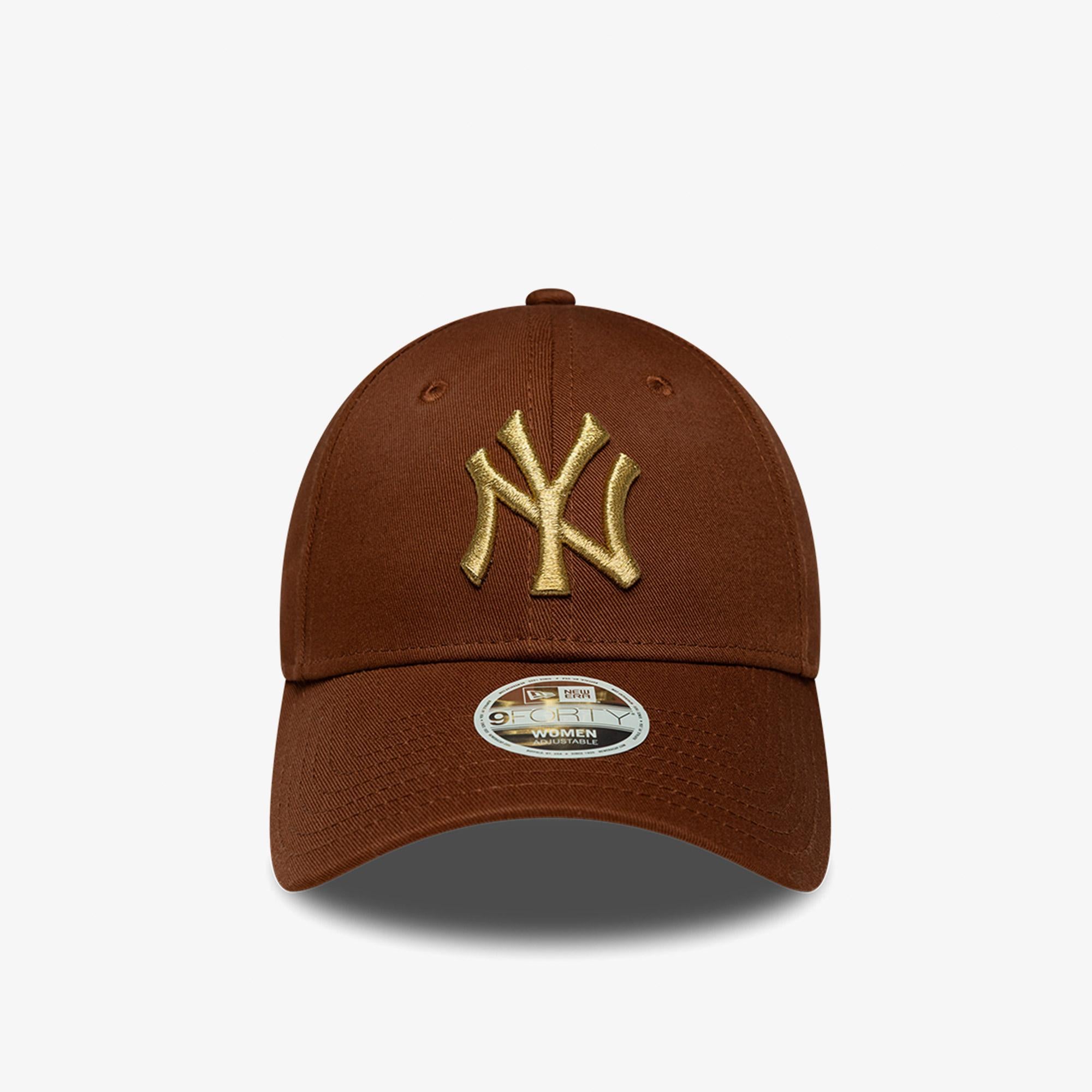 New Era Metallic Logo 9Forty Neyyan Daumtg Kadın Kahverengi Şapka