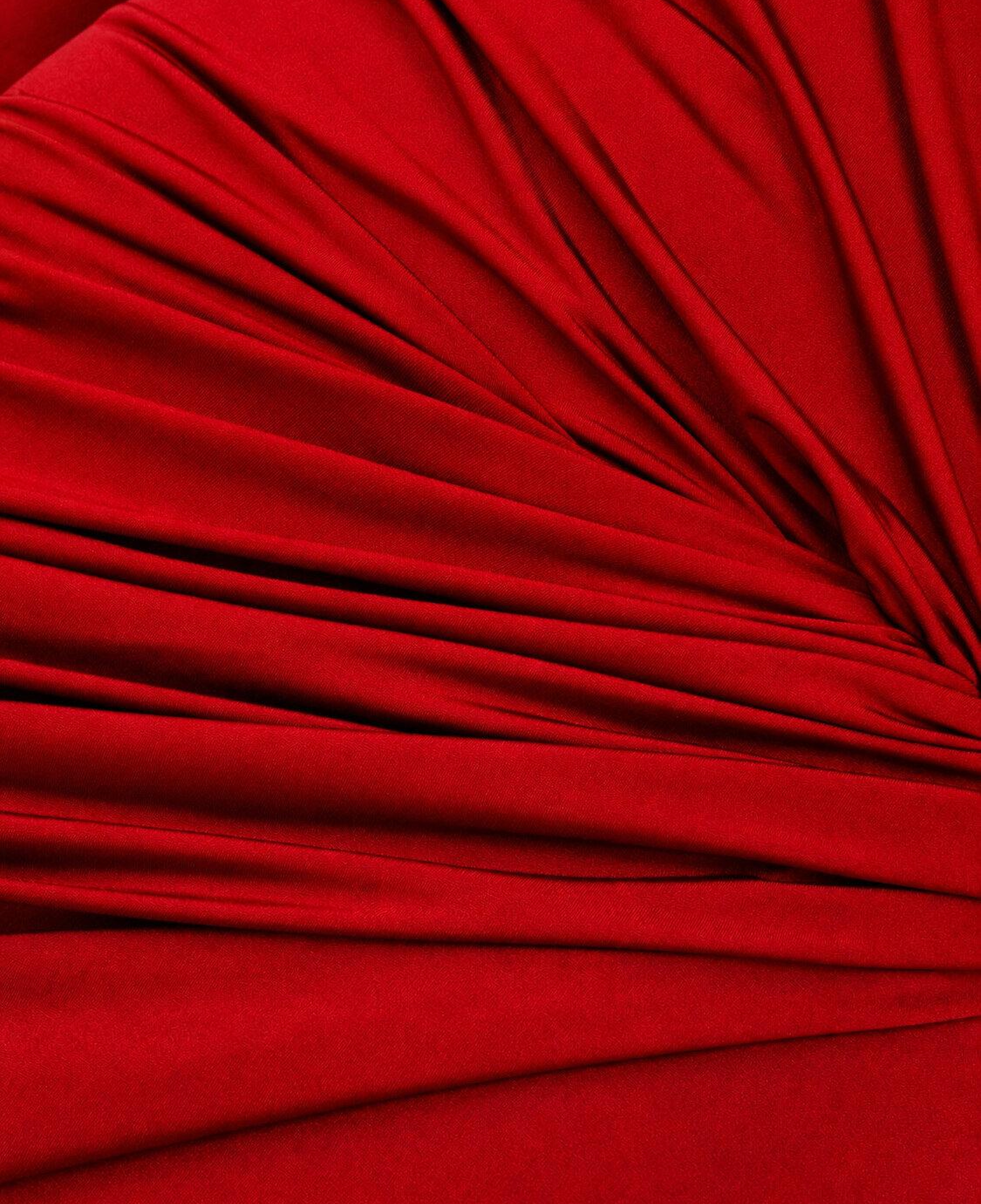 Drape Detaylı Mini Elbise