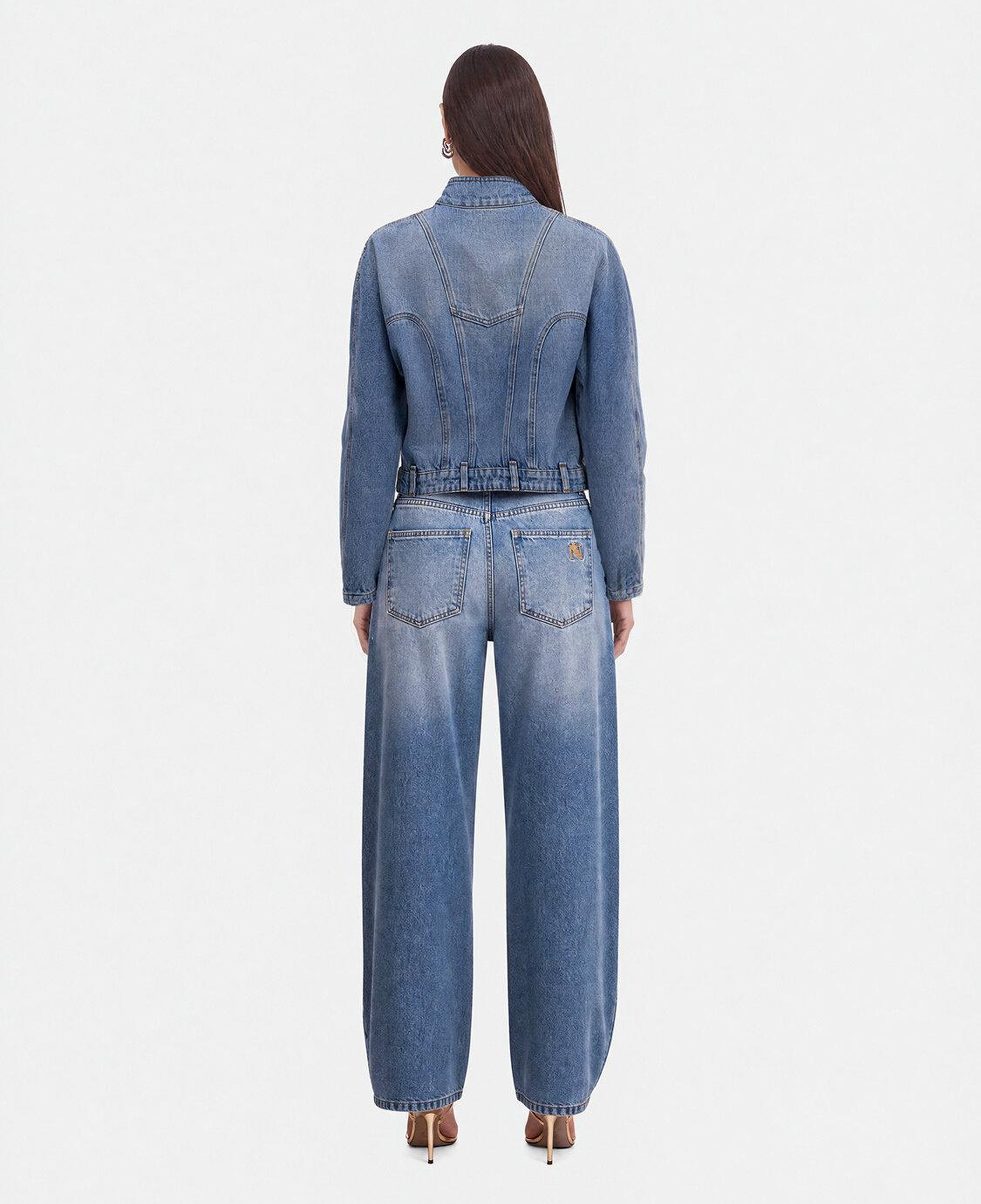 Balon Kesim Jean Pantolon