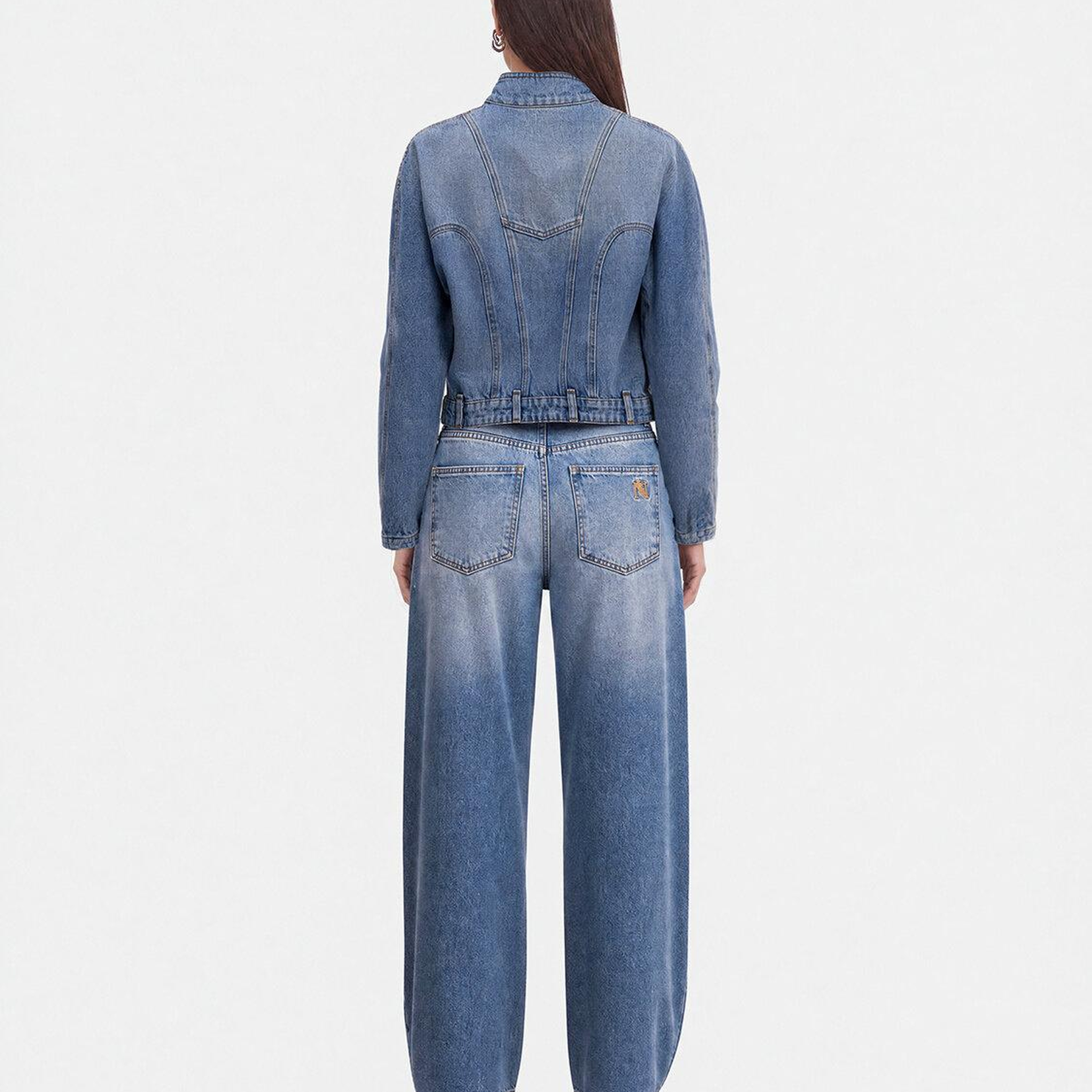Balon Kesim Jean Pantolon